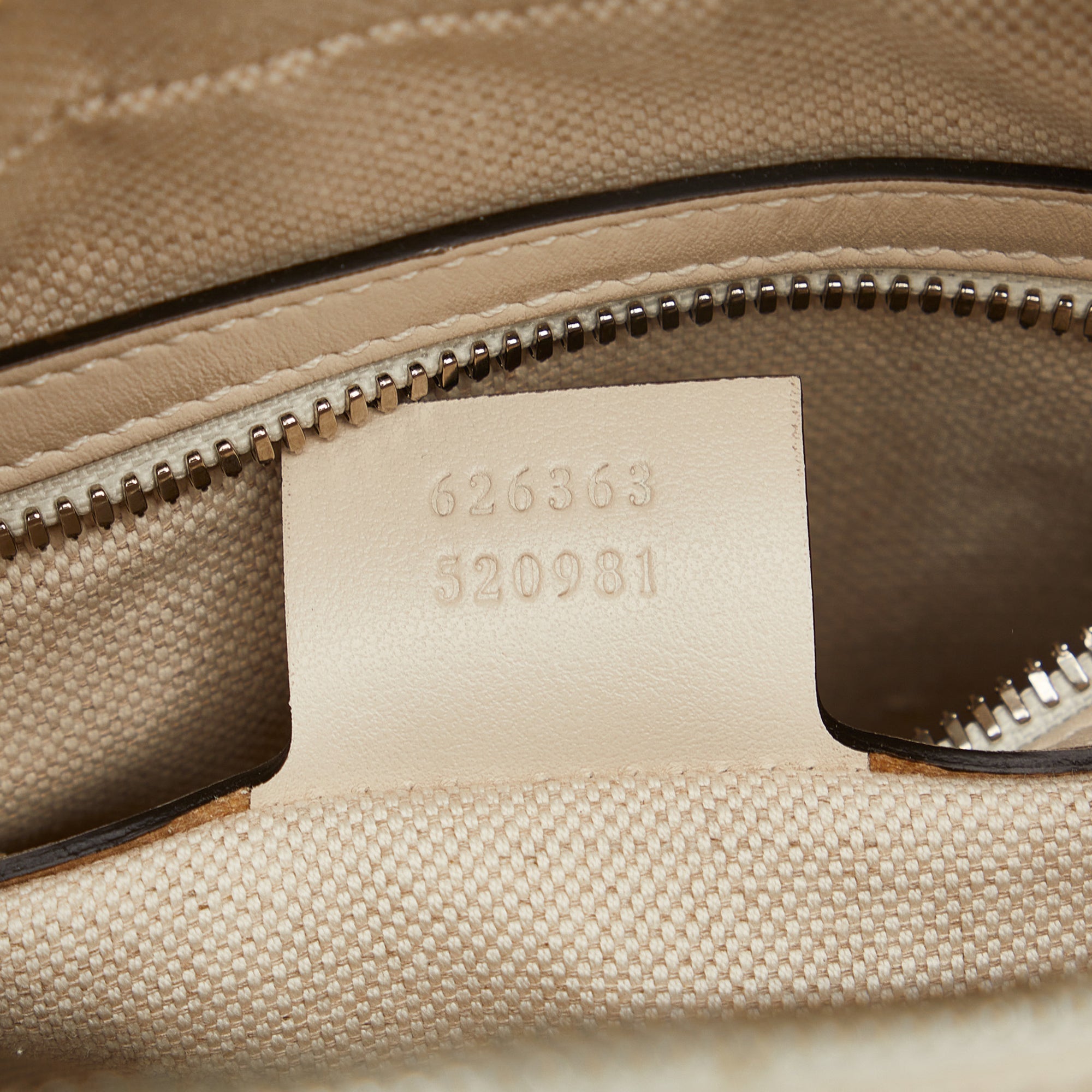 GUCCI GG Embossed Perforated Square Bag