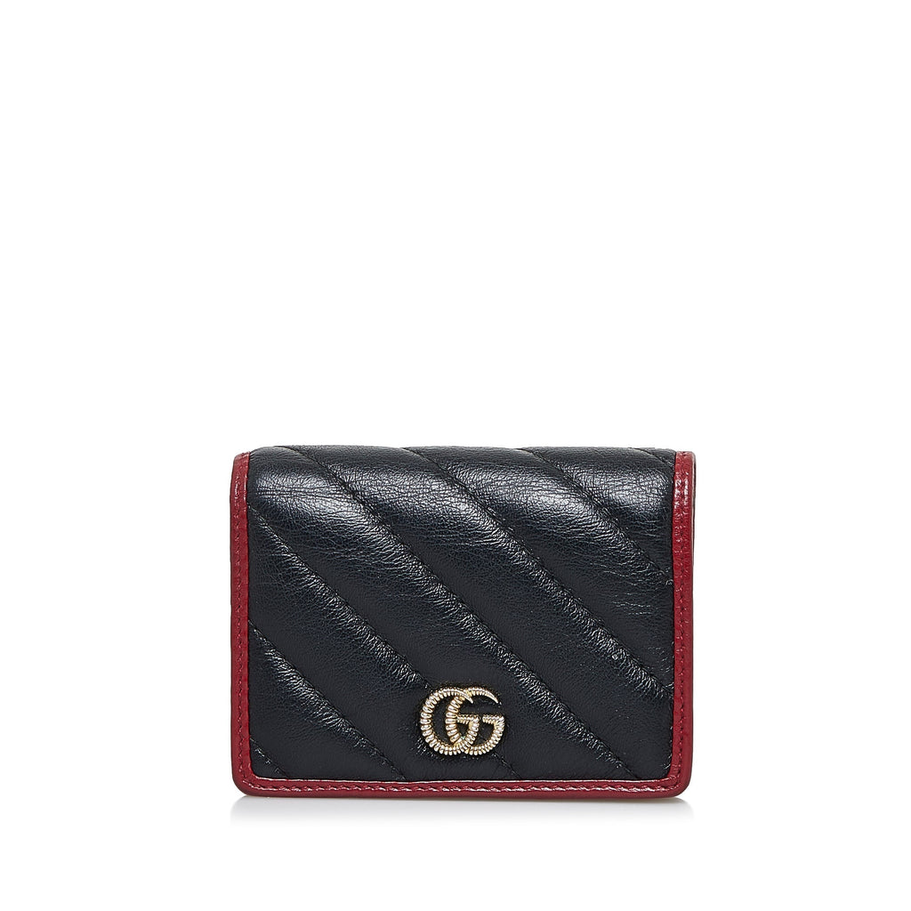 GUCCI GG Marmont Bifold Wallet Small Wallets