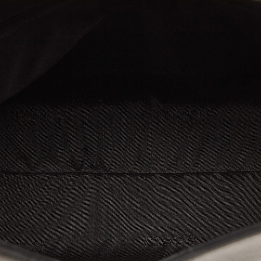 GUCCI Bamboo Leather Shoulder Bag