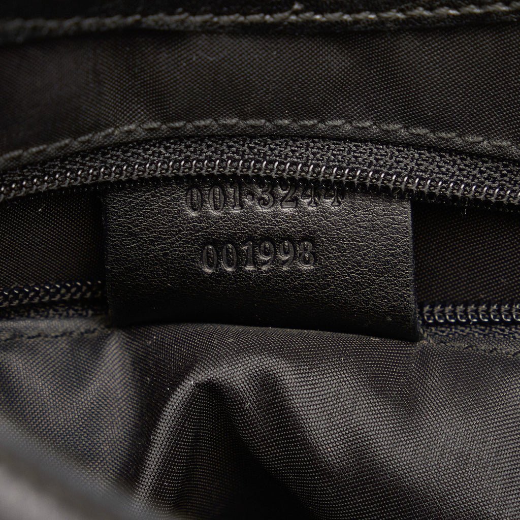 GUCCI Bamboo Leather Shoulder Bag