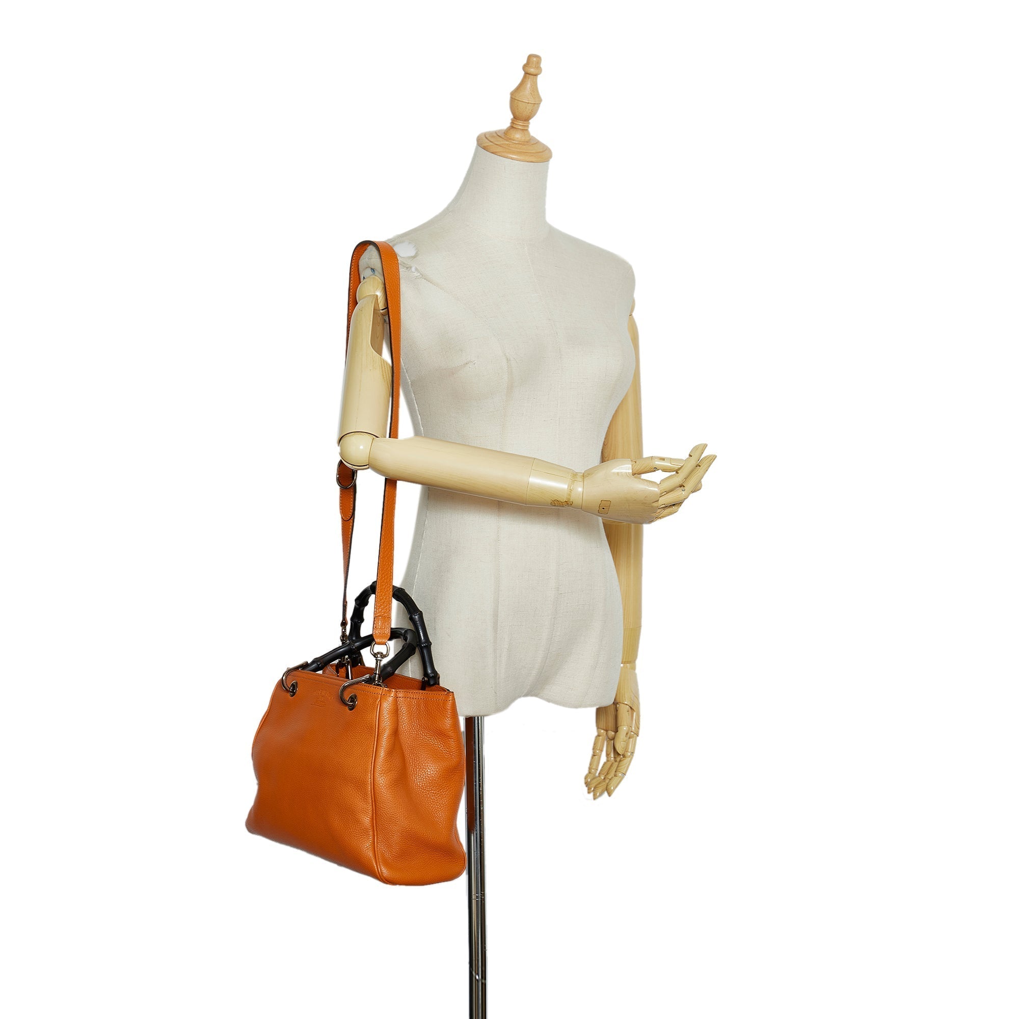 GUCCI Small Bamboo Shopper Satchel