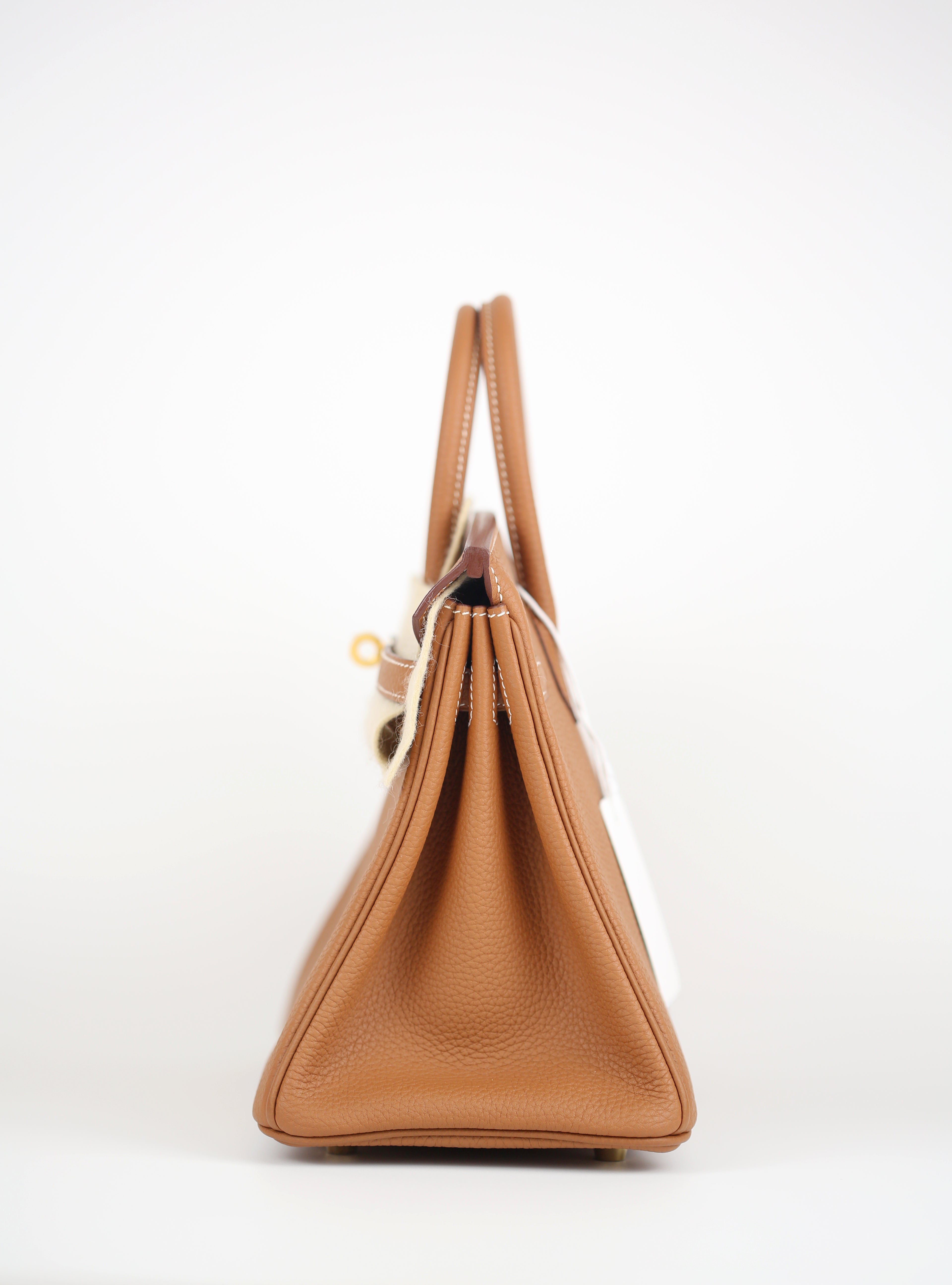 HERMÈS Togo Birkin 25 Gold