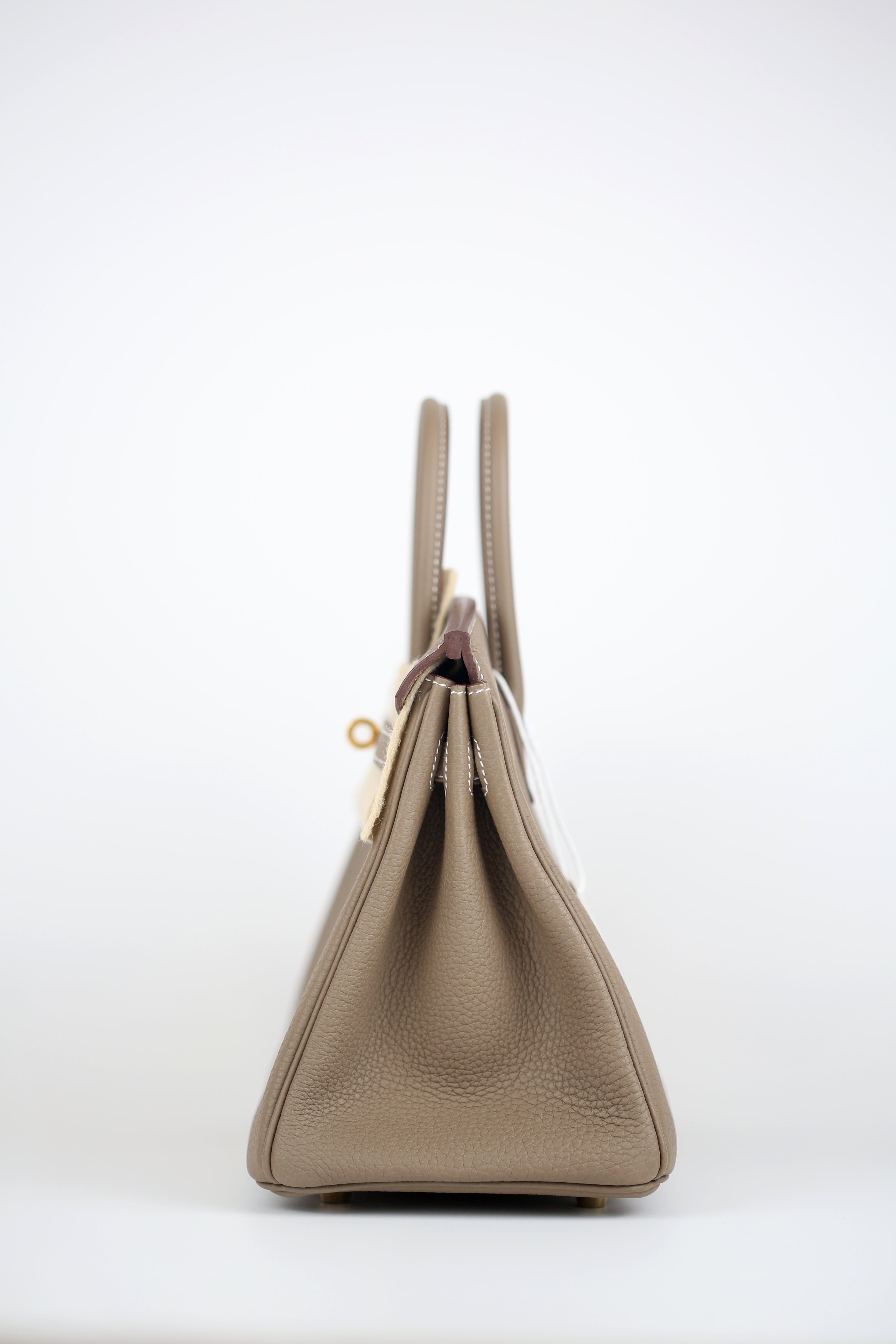 HERMÈS Togo Birkin 25 Etoupe