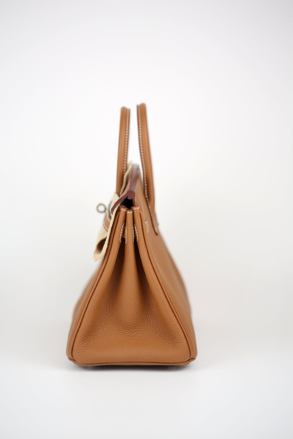 HERMÈS Togo Birkin 25 Gold