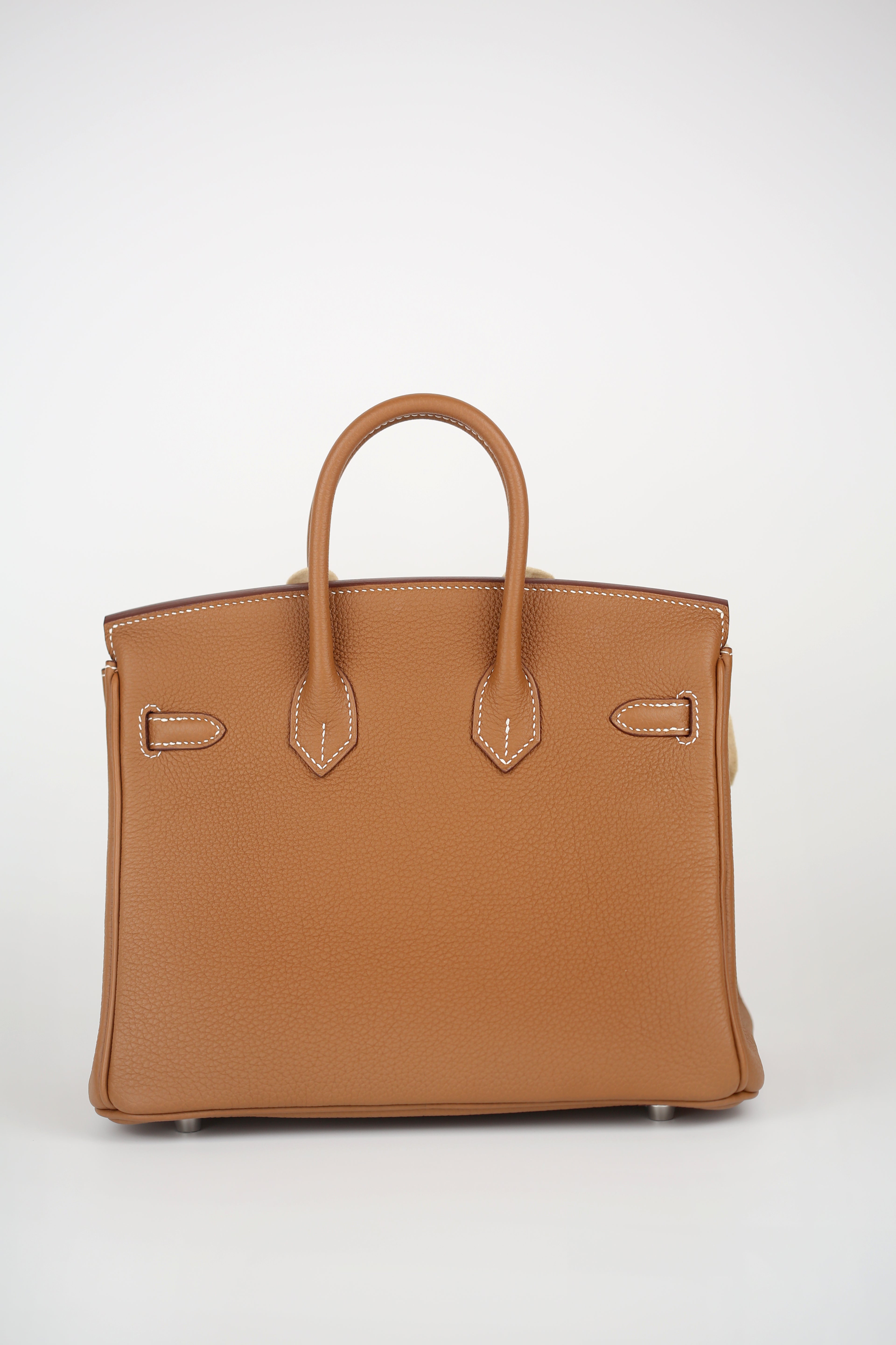 HERMÈS Togo Birkin 25 Gold
