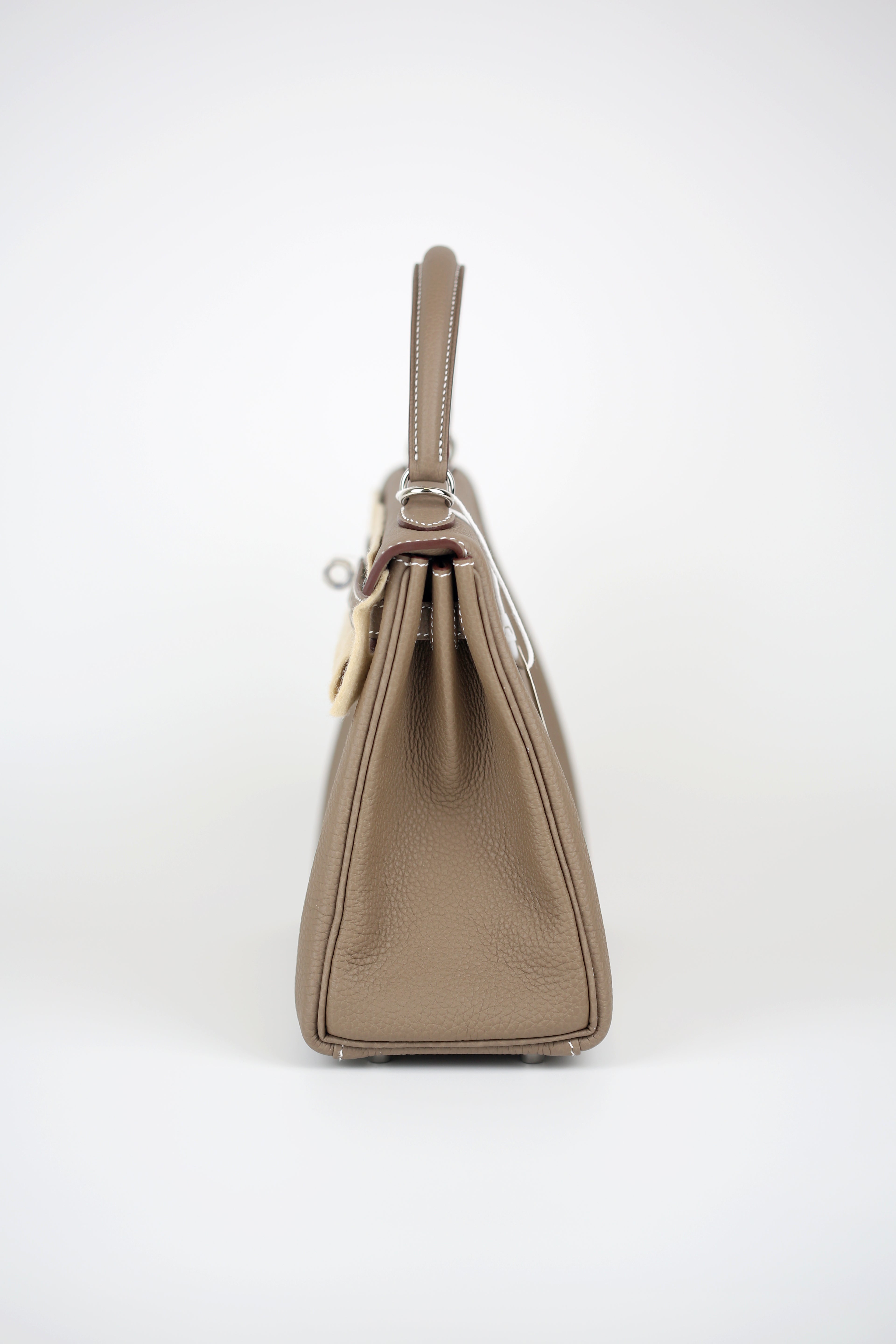 HERMES Togo Kelly Retourne 25 Etoupe