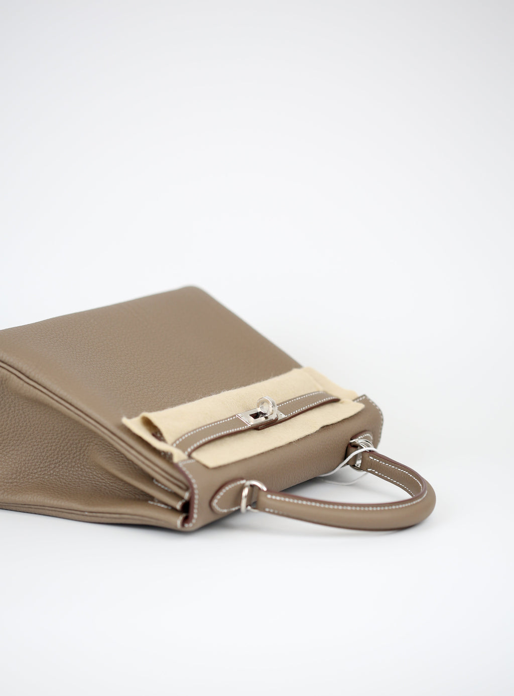 HERMES Togo Kelly Retourne 25 Etoupe