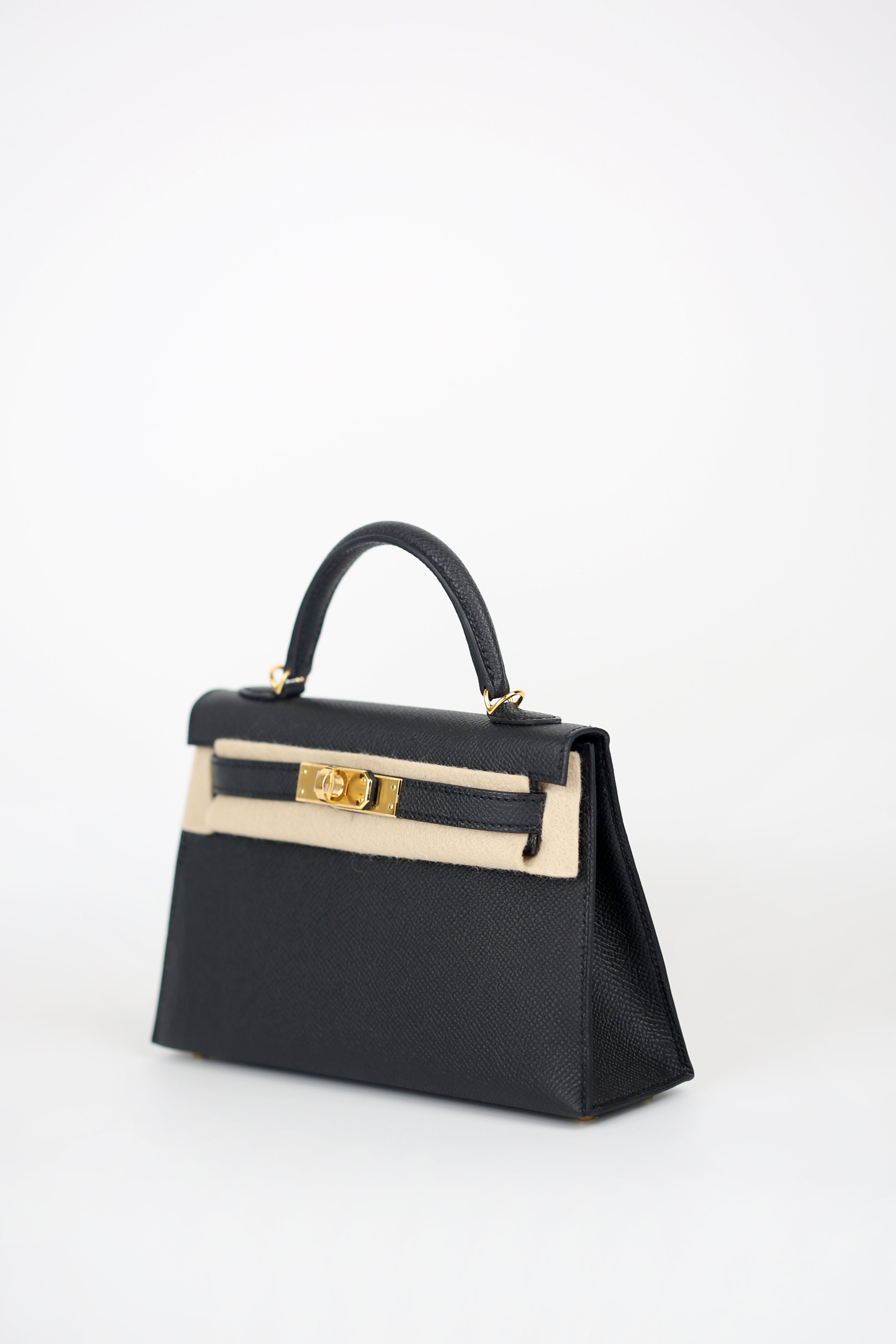 HERMÈS Epsom Mini Kelly Sellier 20