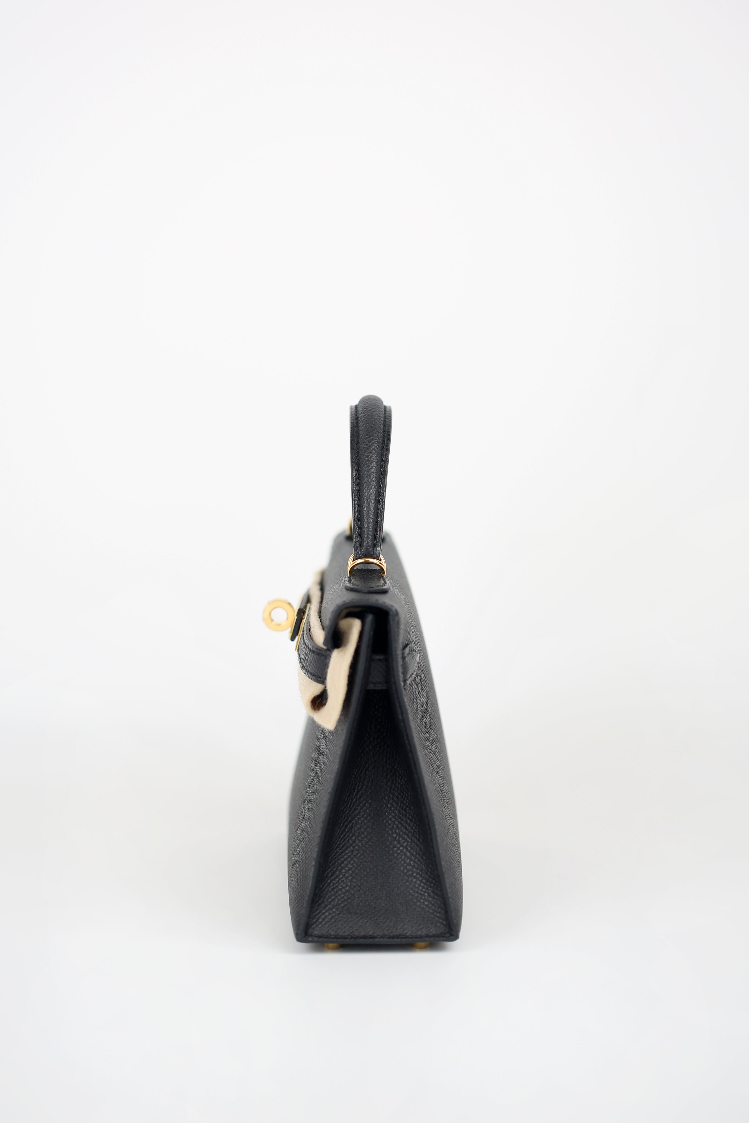 HERMÈS Epsom Mini Kelly Sellier 20