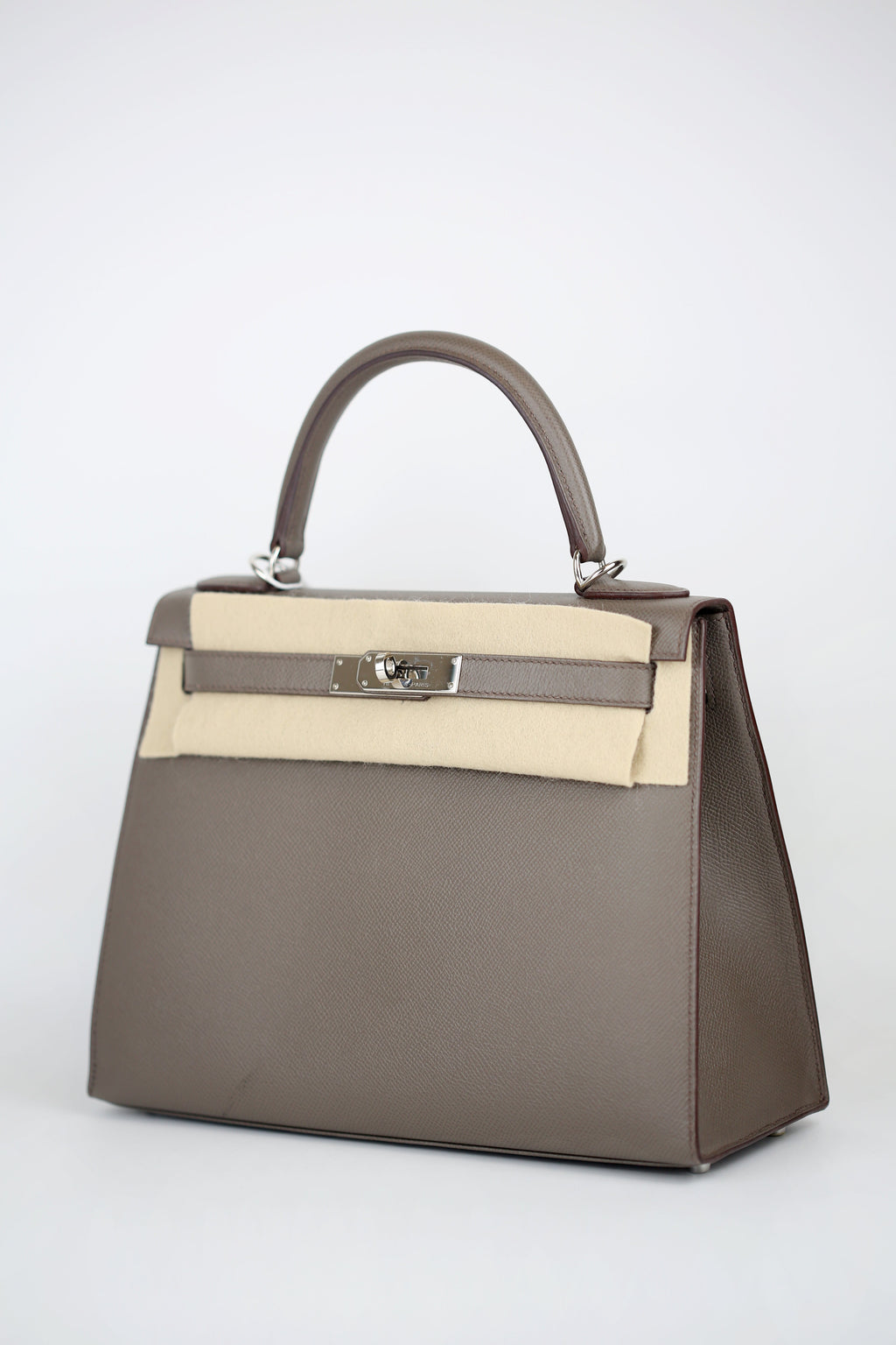 HERMES Epsom Kelly Sellier 28 Etain