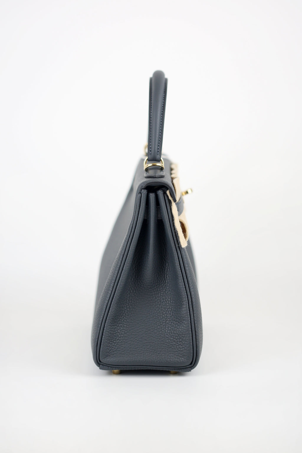 HERMÈS Togo  Kelly 25 Gris Misty