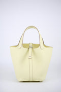 HERMÈS Clemence Picotin 22 Jaune milton