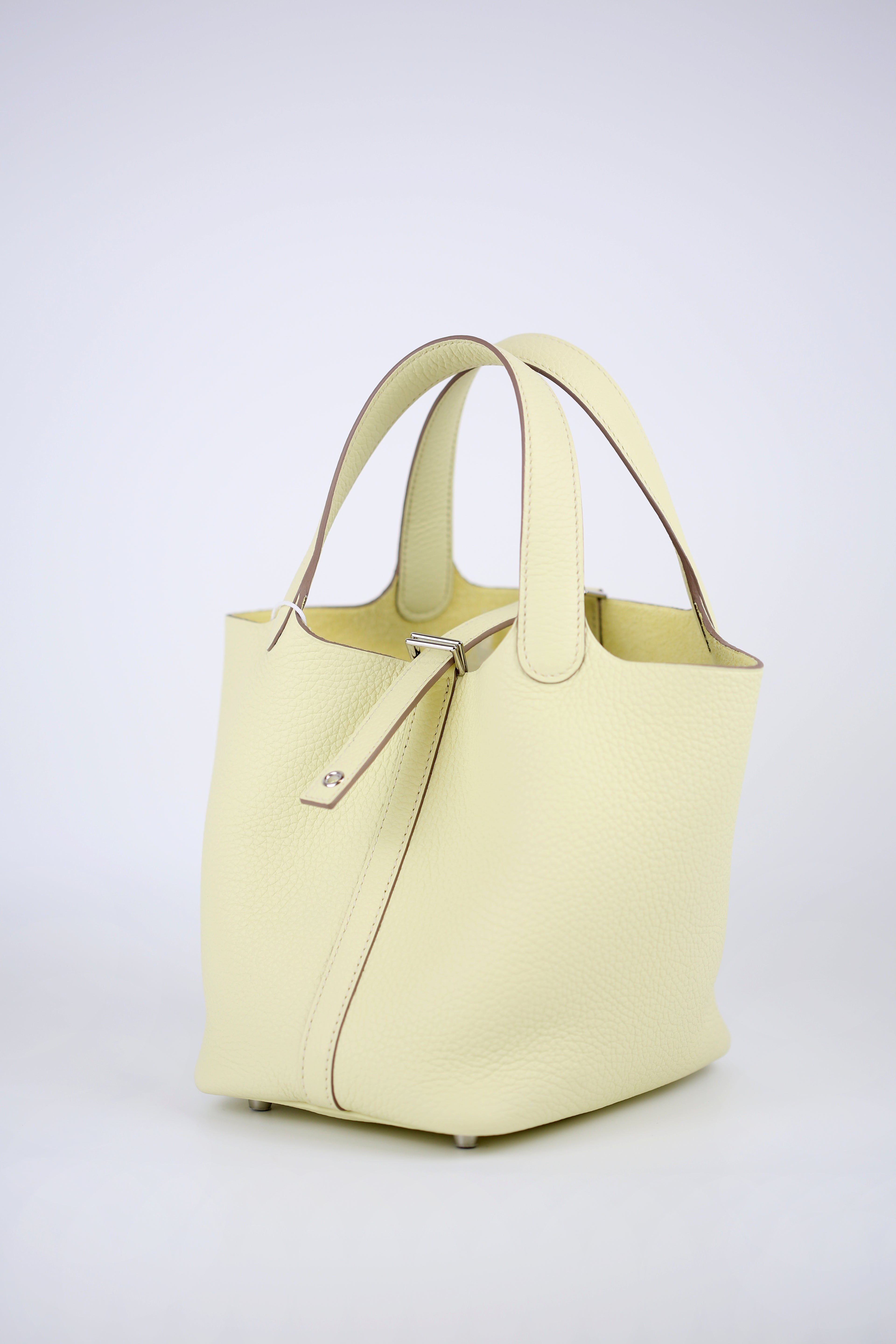 HERMÈS Clemence Picotin 22 Jaune milton