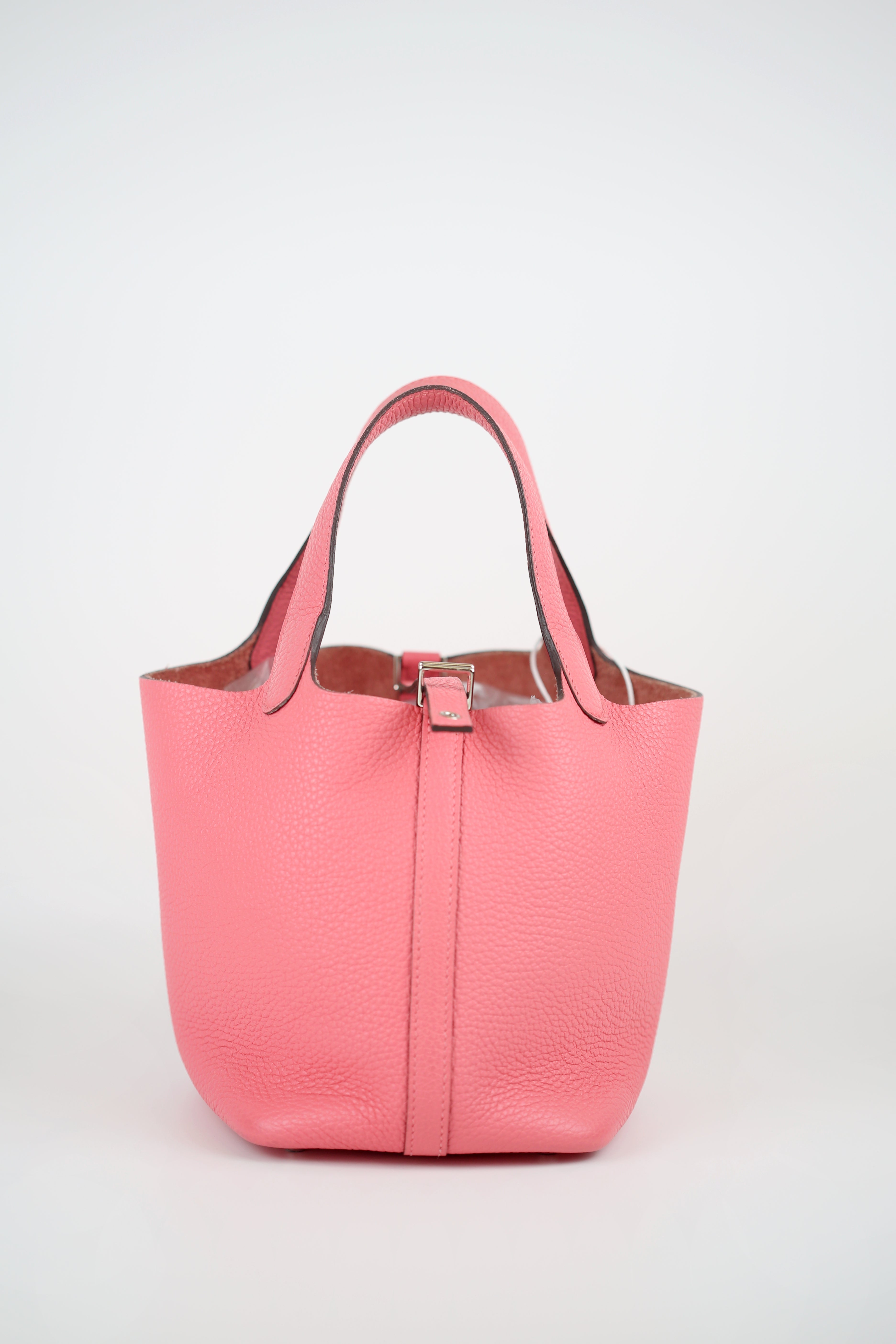 HERMÈS Clemence Picotin 18 Rose Azalee