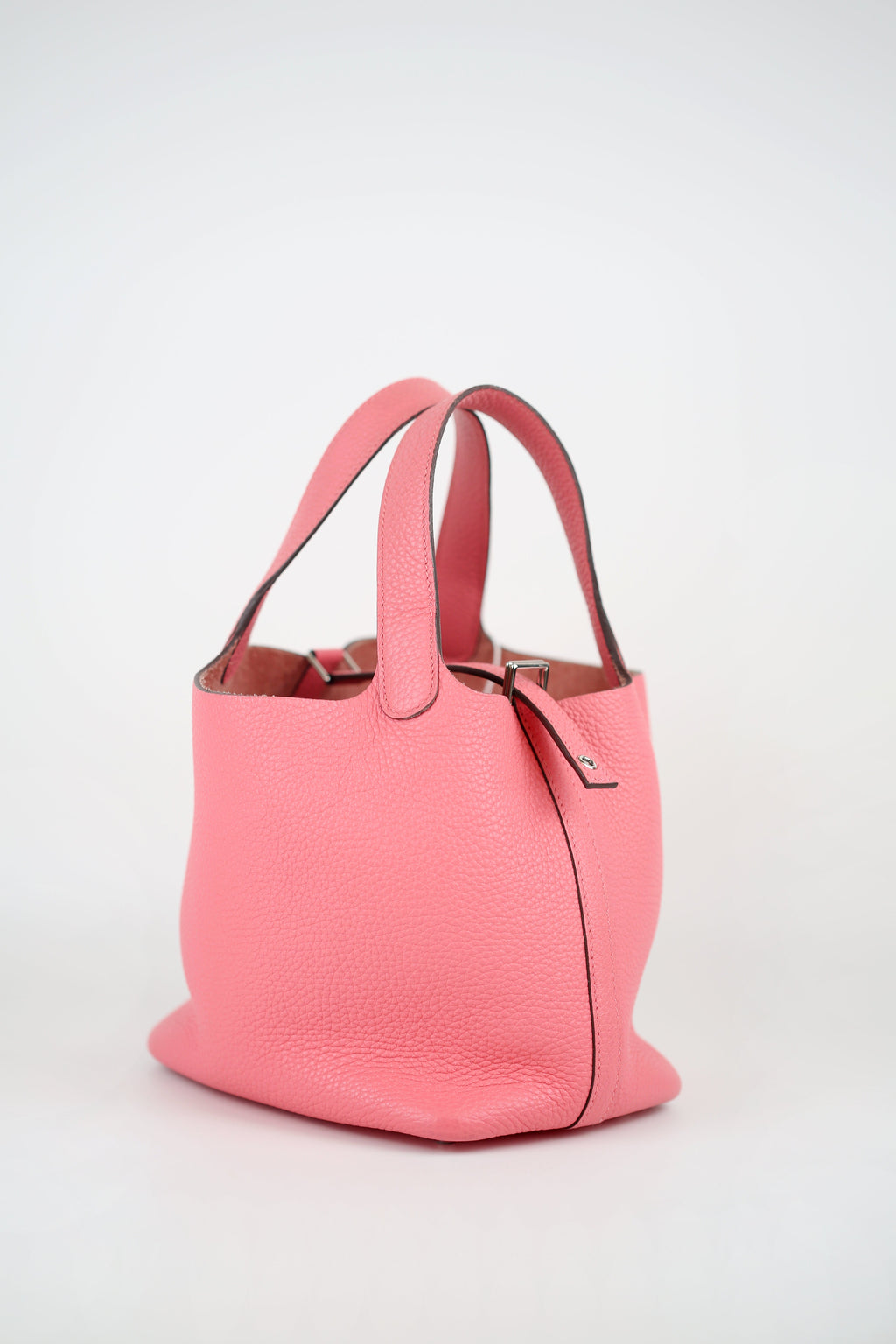 HERMÈS Clemence Picotin 18 Rose Azalee