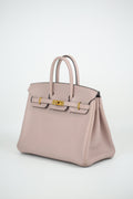 HERMÈS Evercolor Birkin 25 Glycine