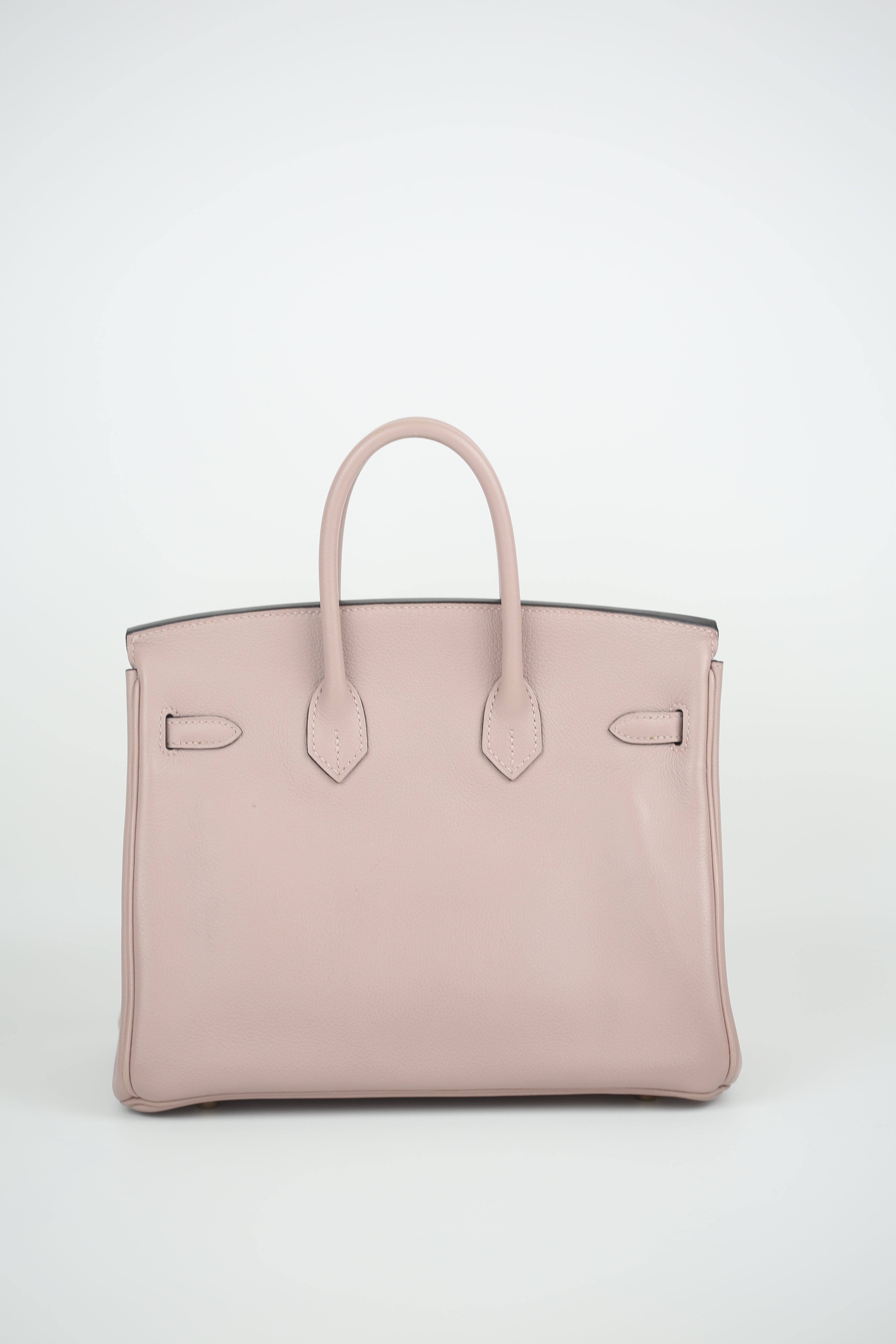 HERMÈS Evercolor Birkin 25 Glycine