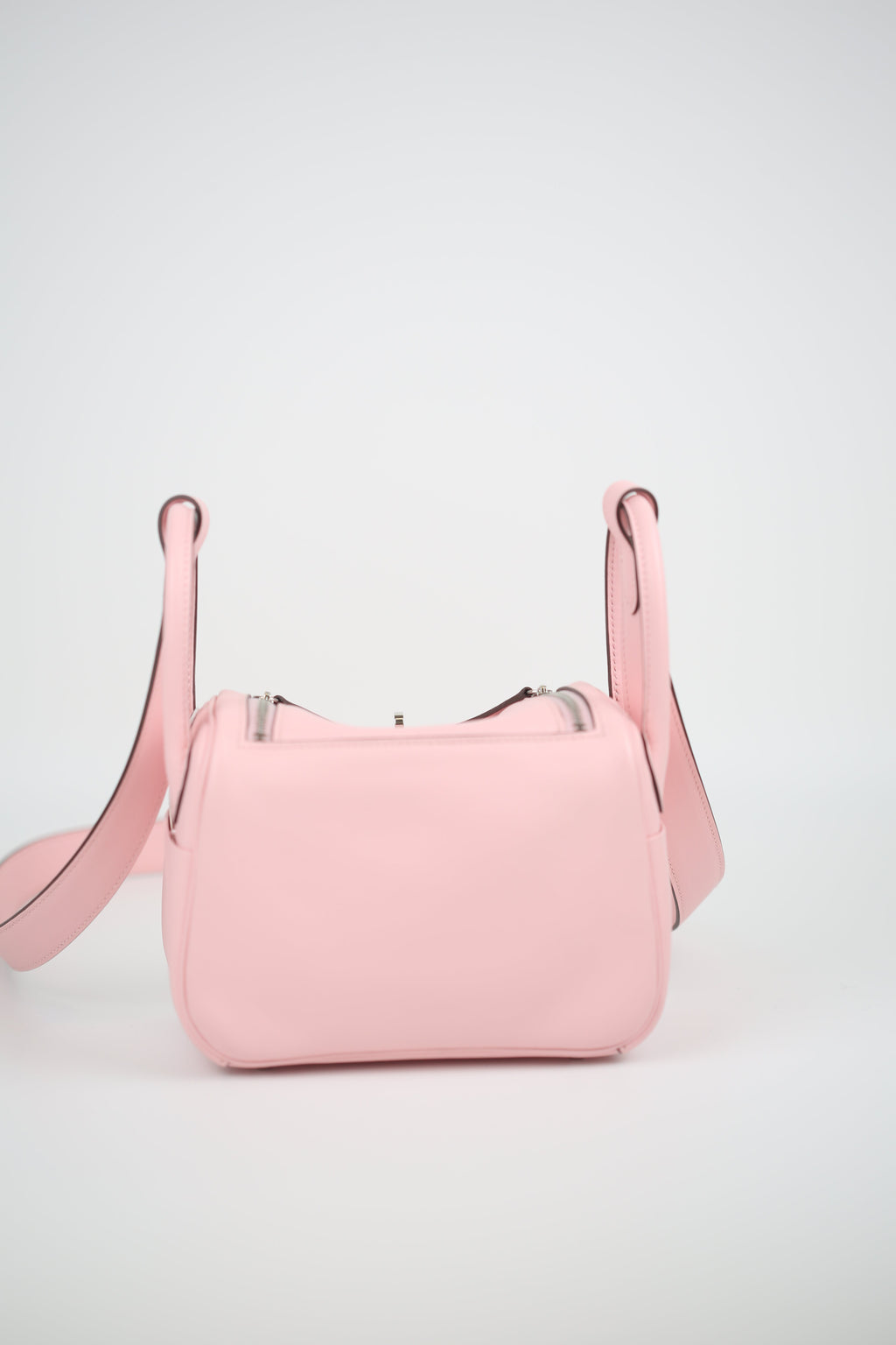 HERMÈS  Swift Mini Lindy Rose Sakura