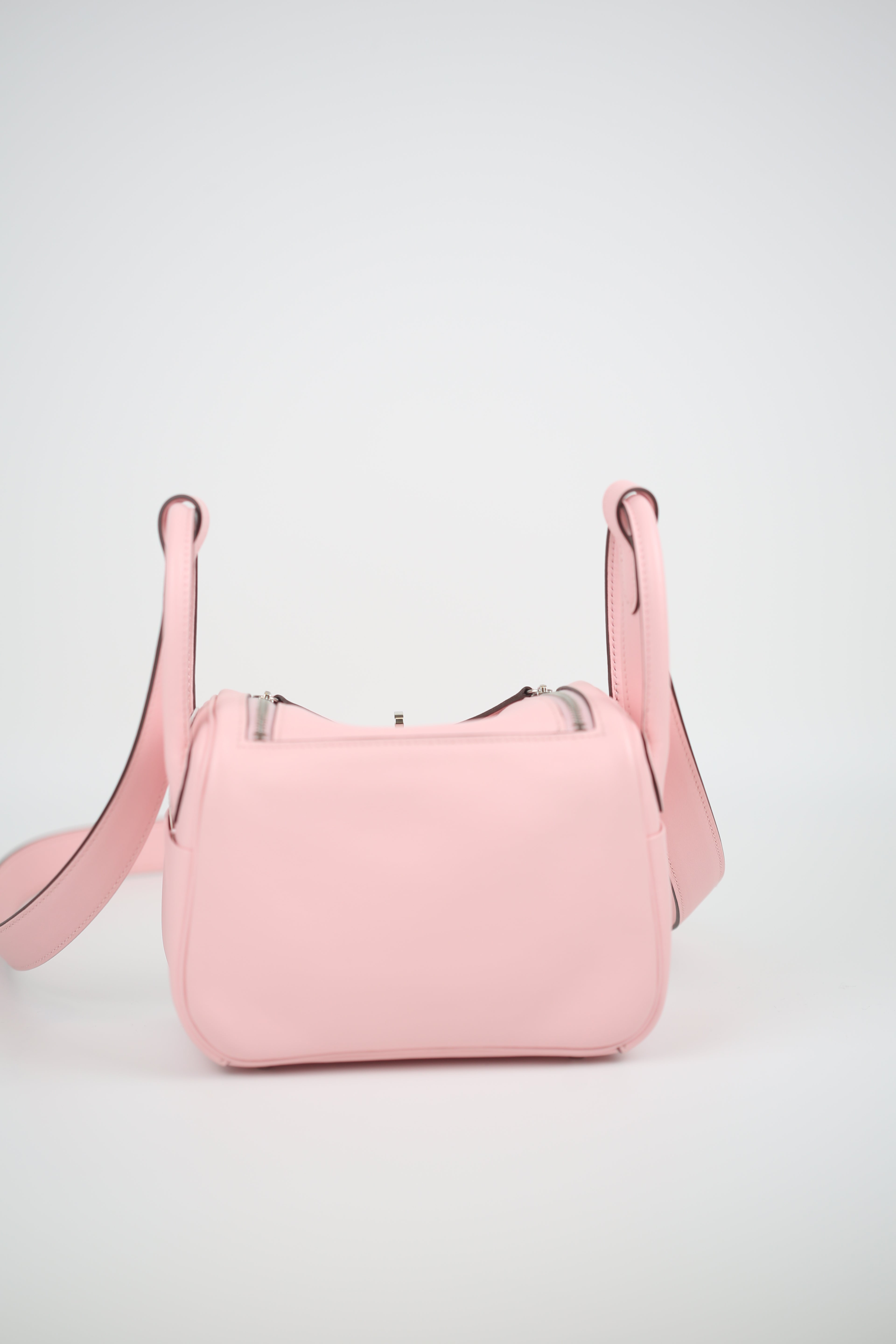 HERMÈS  Swift Mini Lindy Rose Sakura
