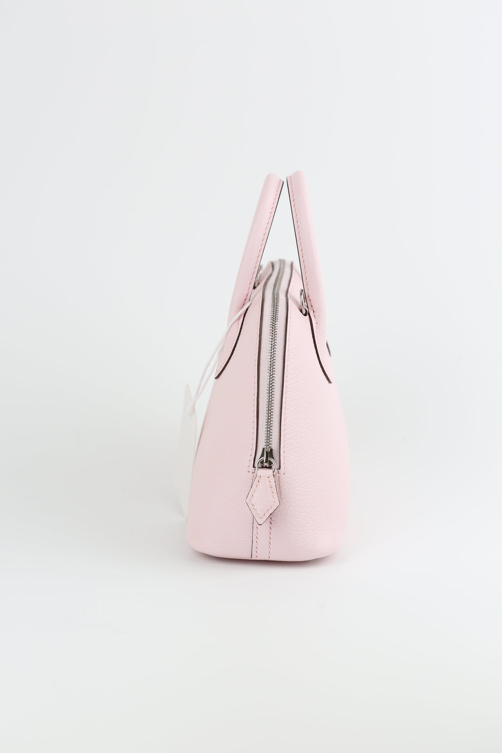 HERMÈS Mini Bolide Chevre Rose Darling