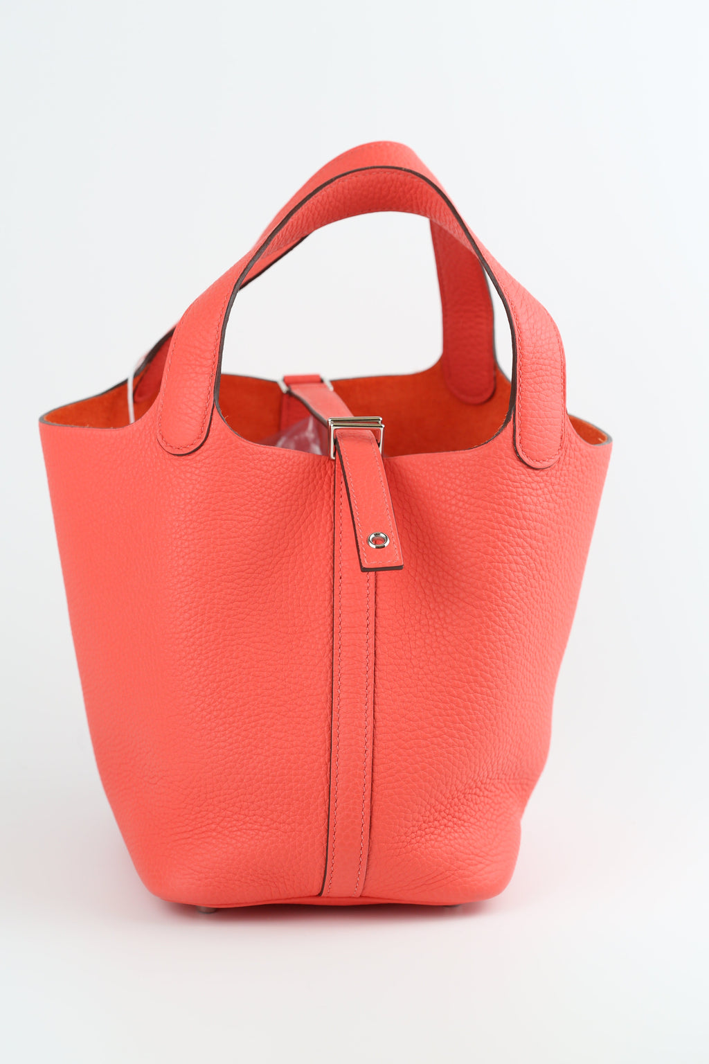 HERMÈS Clemence Picotin 18 Rose Texas