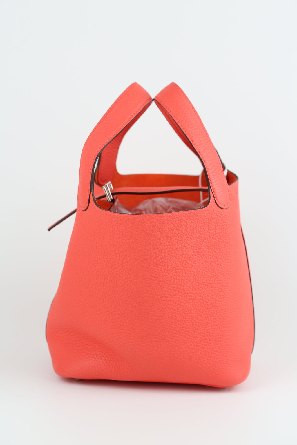 HERMÈS Clemence Picotin 18 Rose Texas