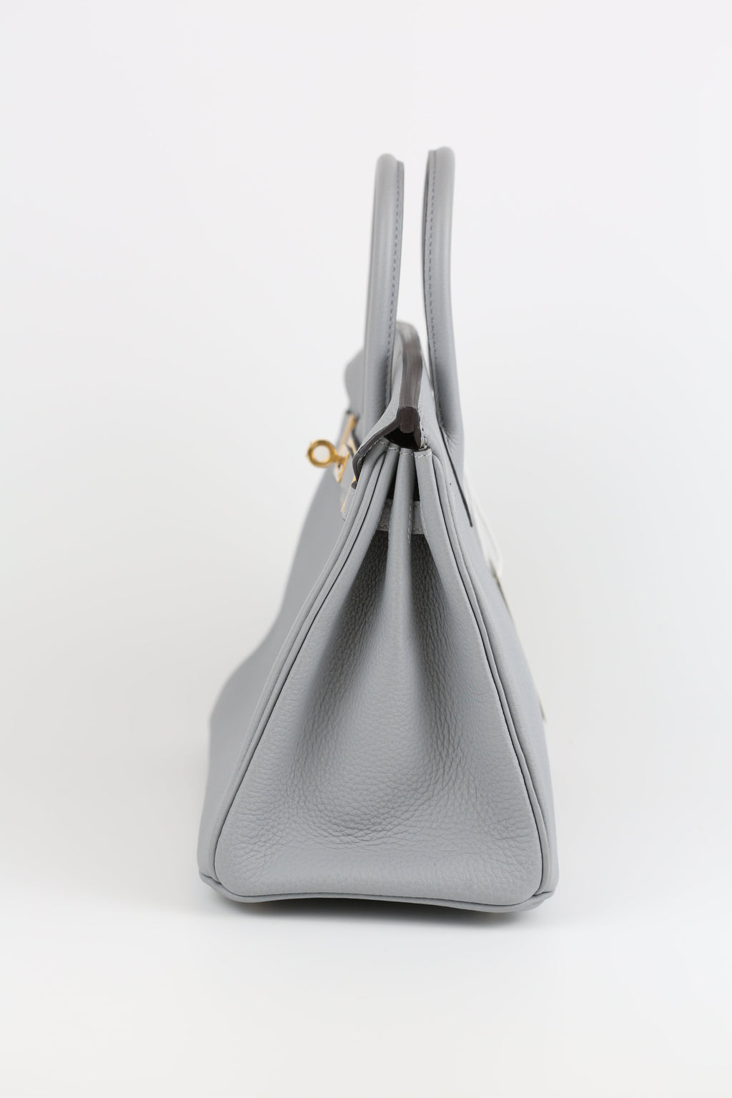 HERMÈS Togo Birkin 25 Blue Line