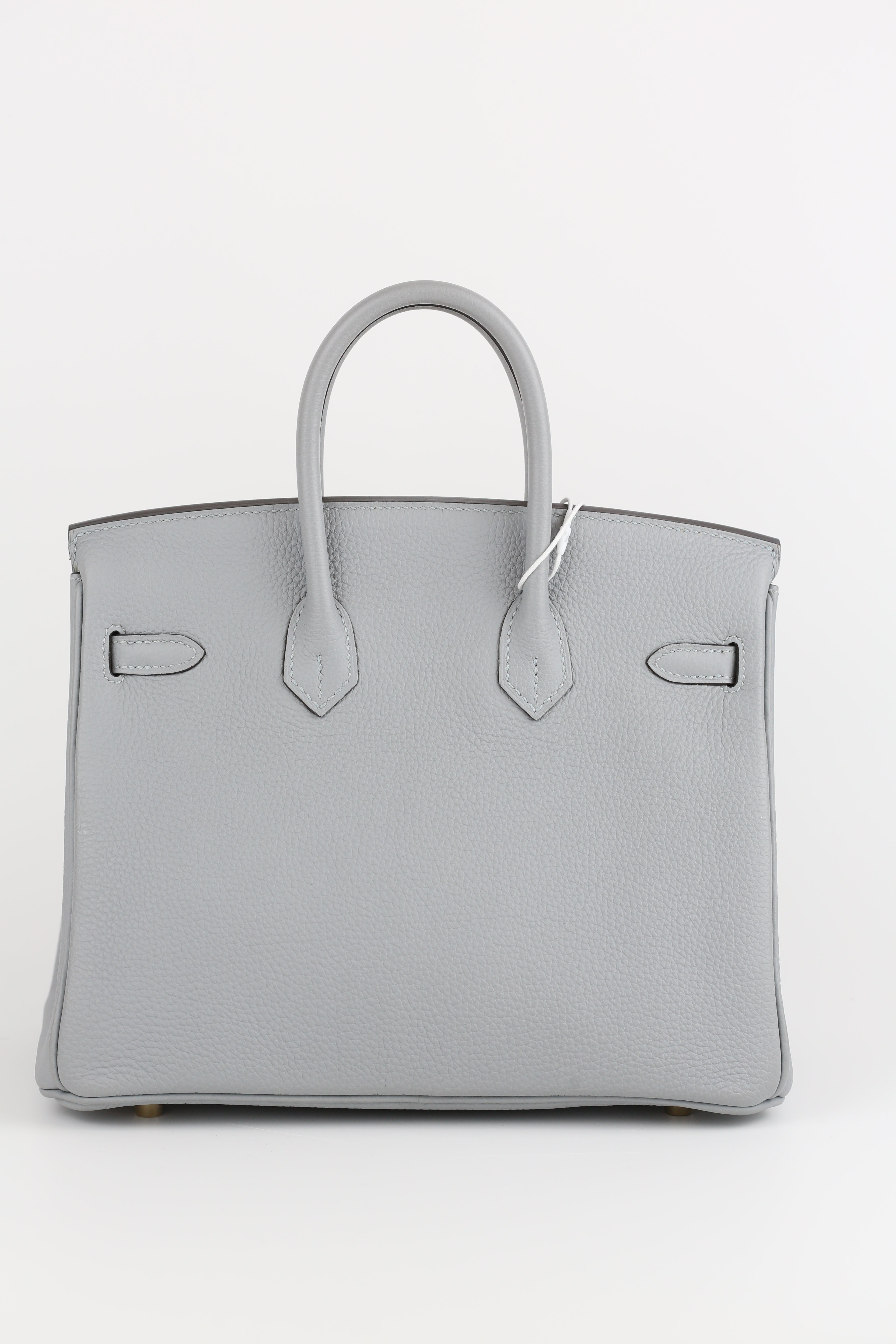HERMÈS Togo Birkin 25 Blue Line
