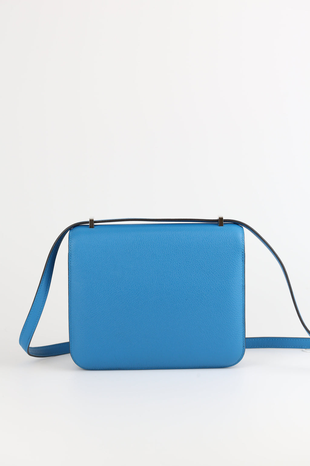 HERMES  Evercolor mini Constance Bleu Frida