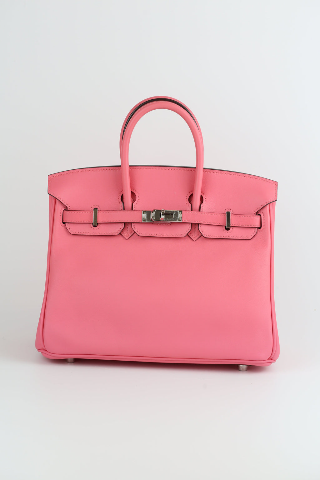 HERMÈS Swift Birkin 25 Rose Azalee