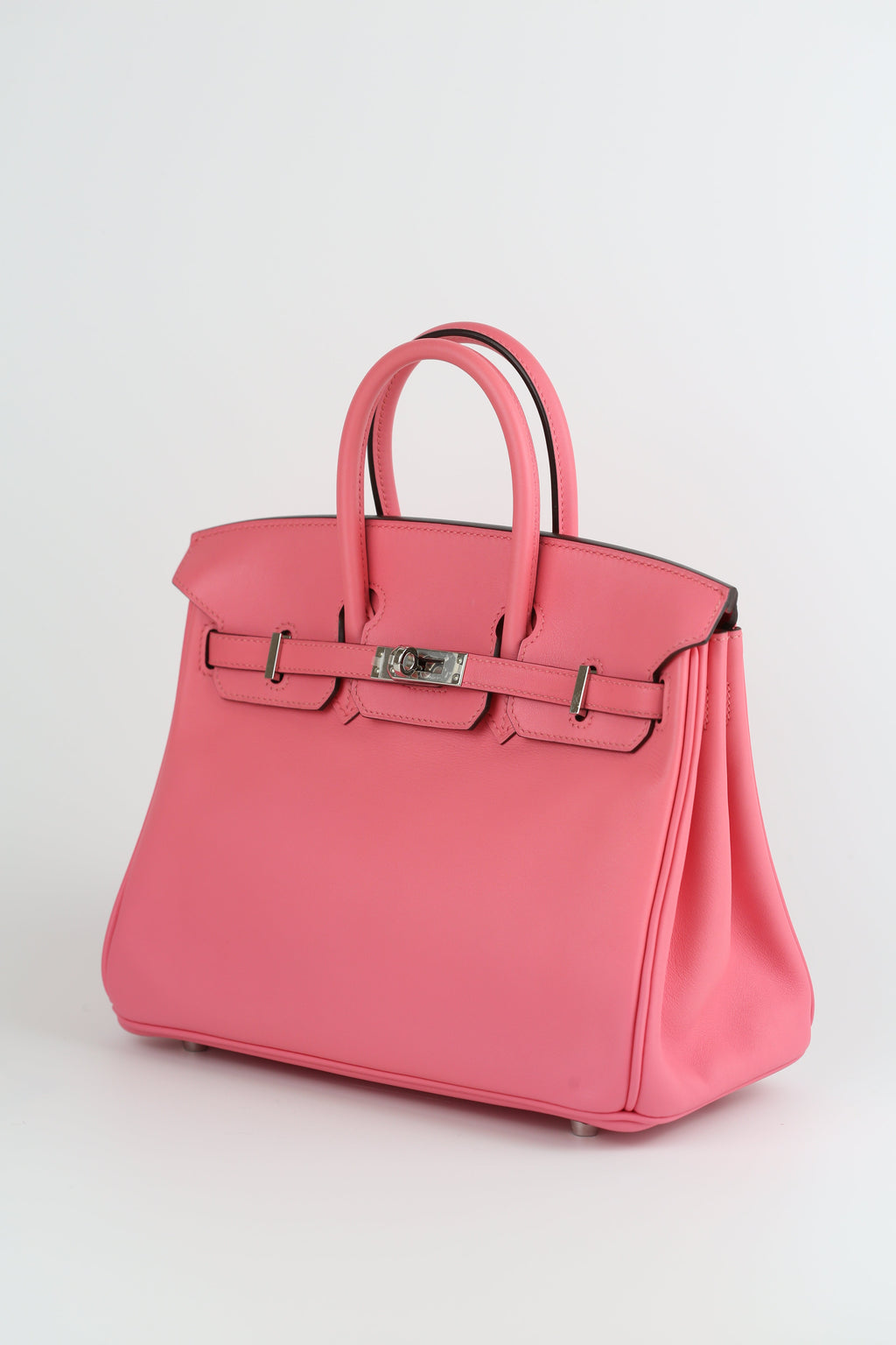 HERMÈS Swift Birkin 25 Rose Azalee