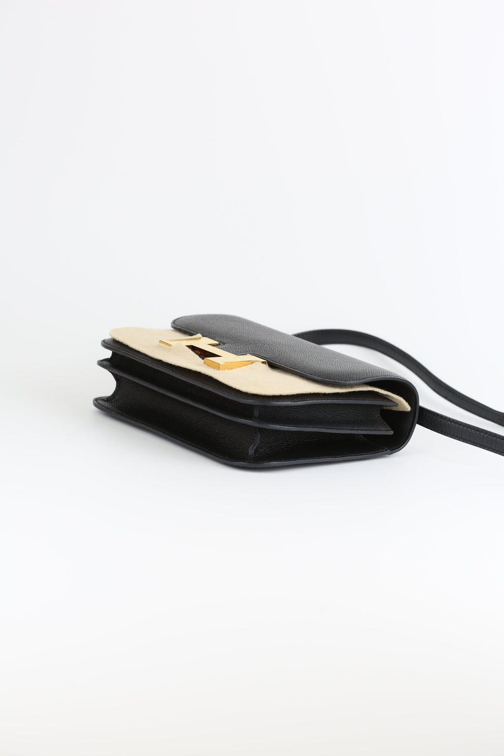 HERMES Epsom mini Constance Noir