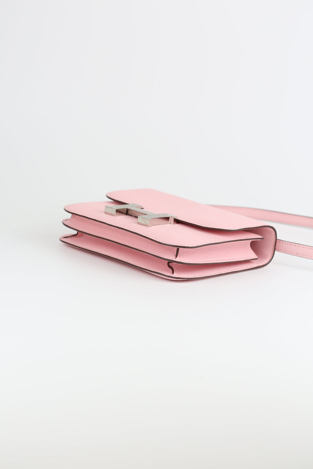 HERMES Chevre mini Constance Rose Sakura