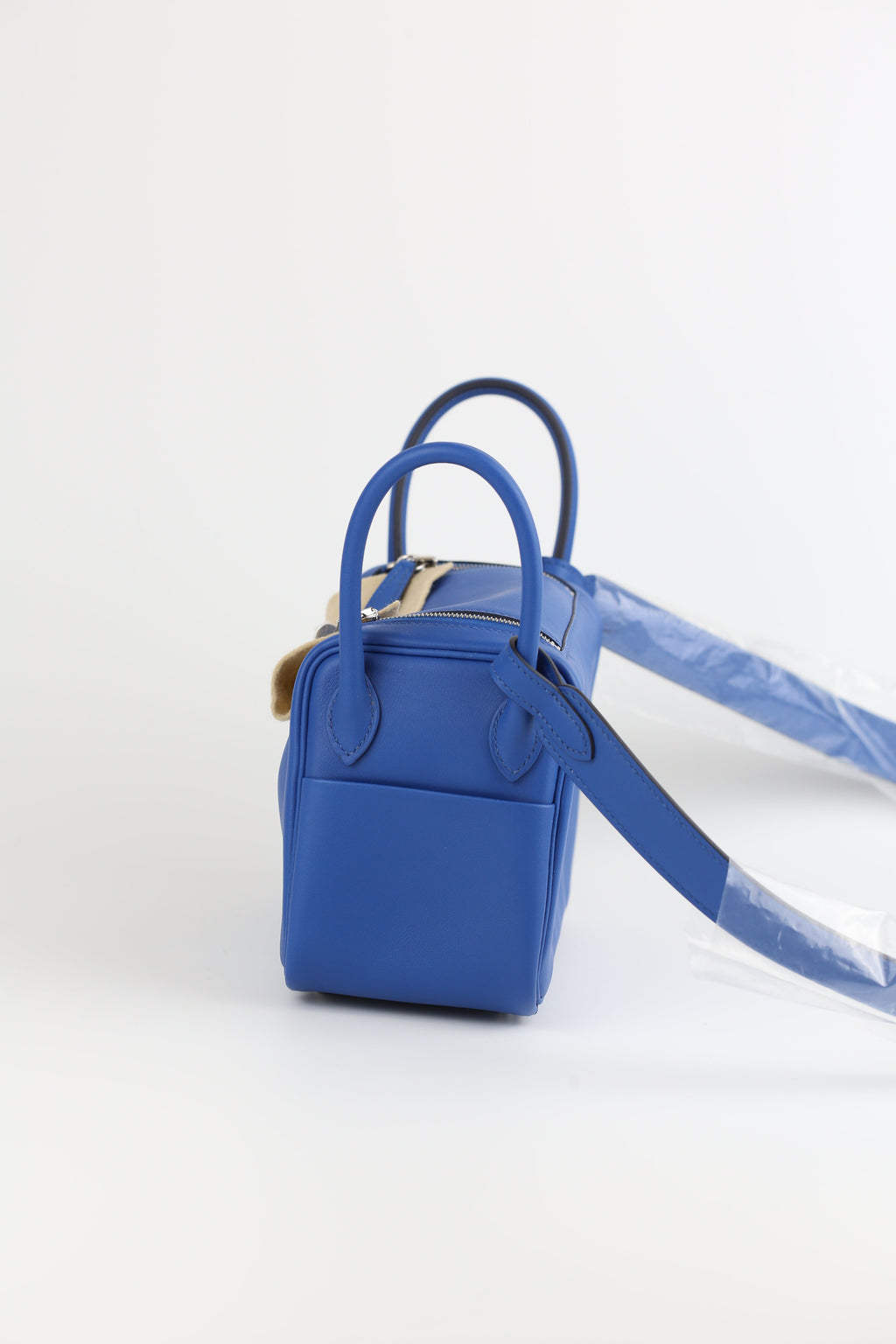 HERMÈS Swift Mini Lindy Bleu