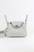 HERMÈS Clemence Mini Gris Perle