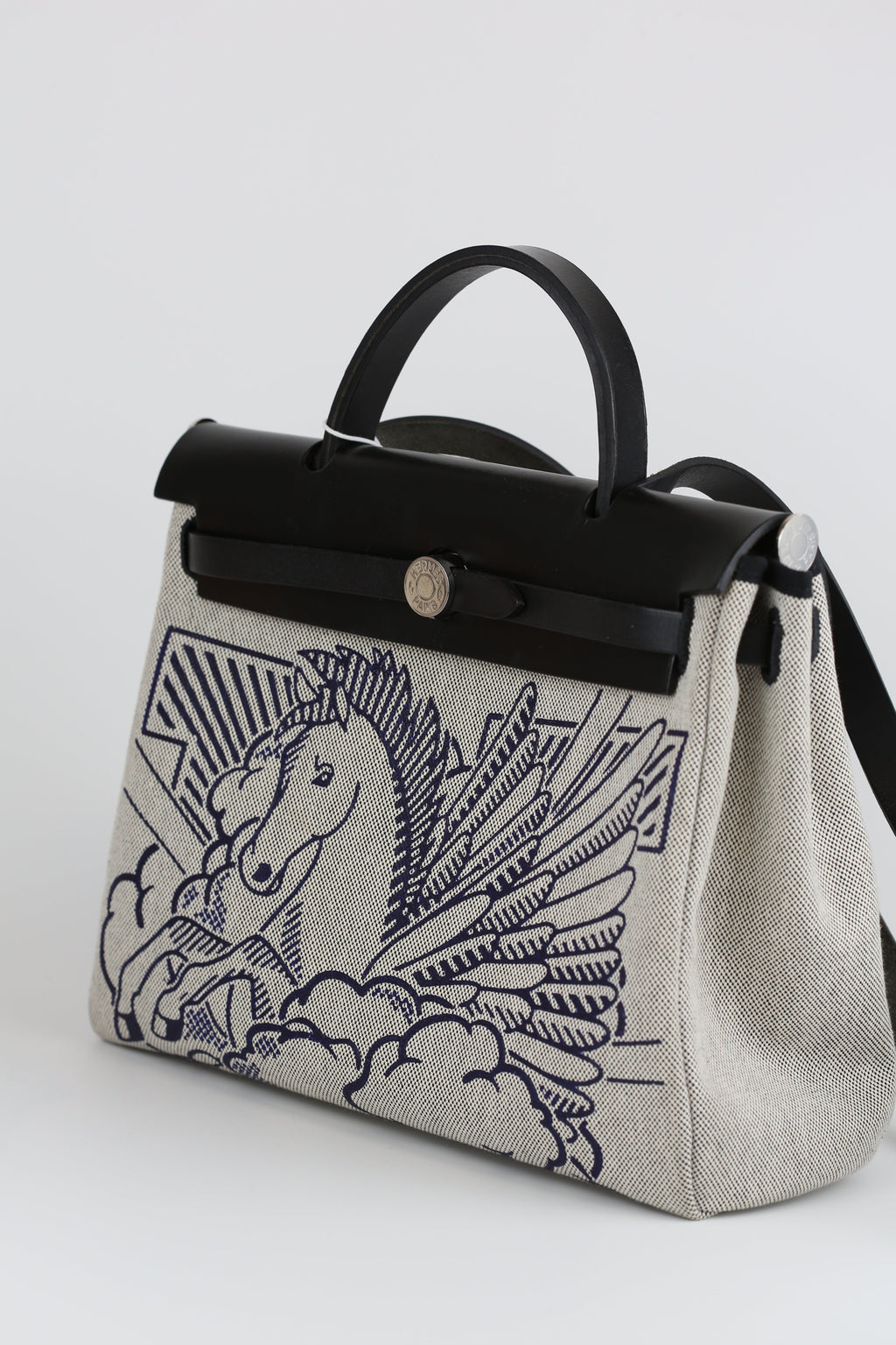 HERMÈS Noir Herbag 31