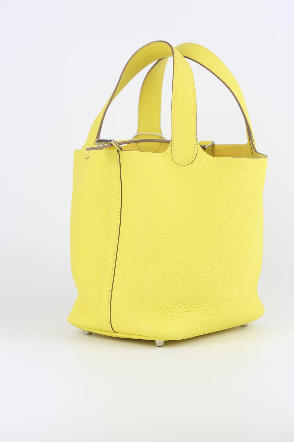 Hermes Clemence Picotin 18 Lime