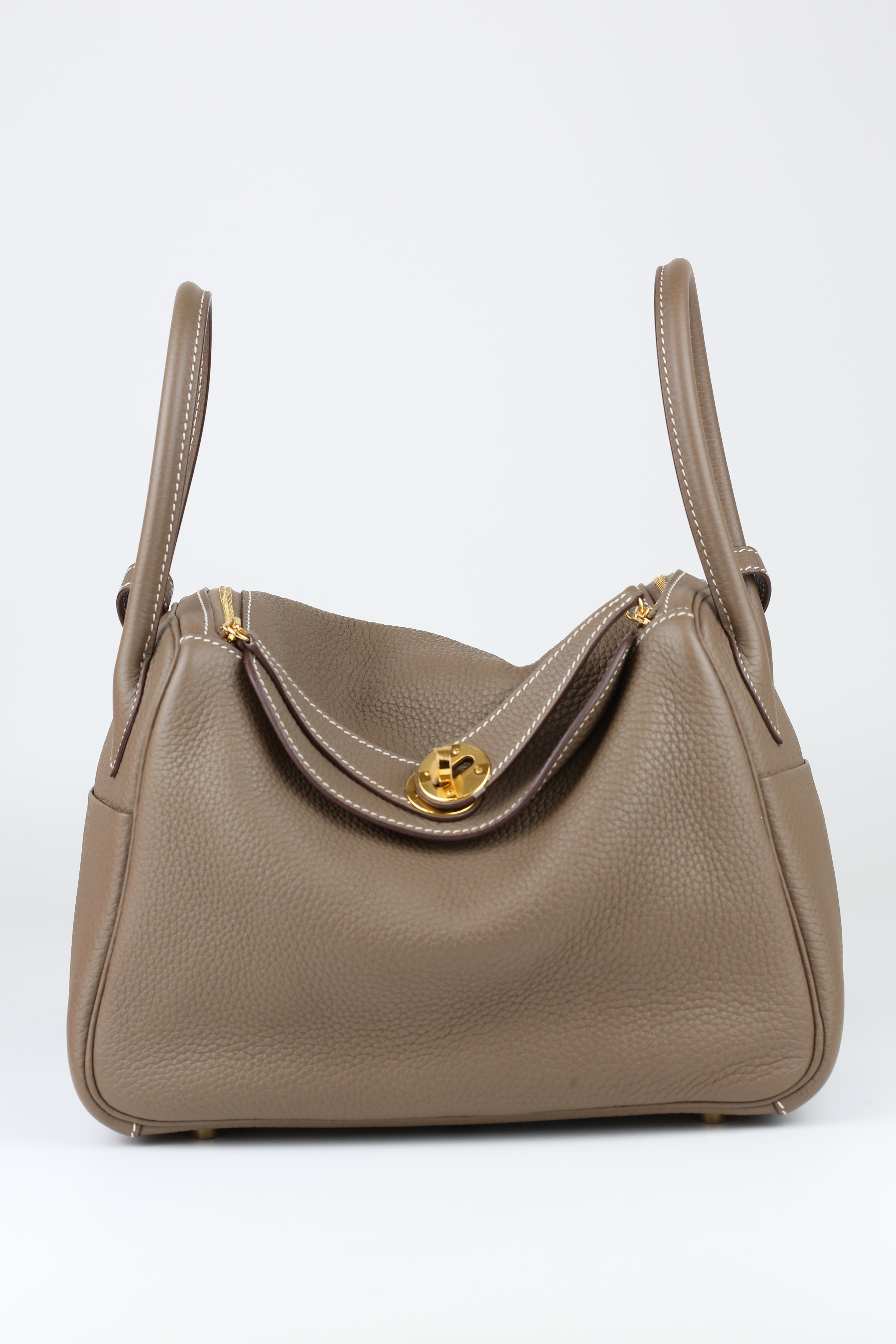 HERMÈS Lindy 26 Etoupe