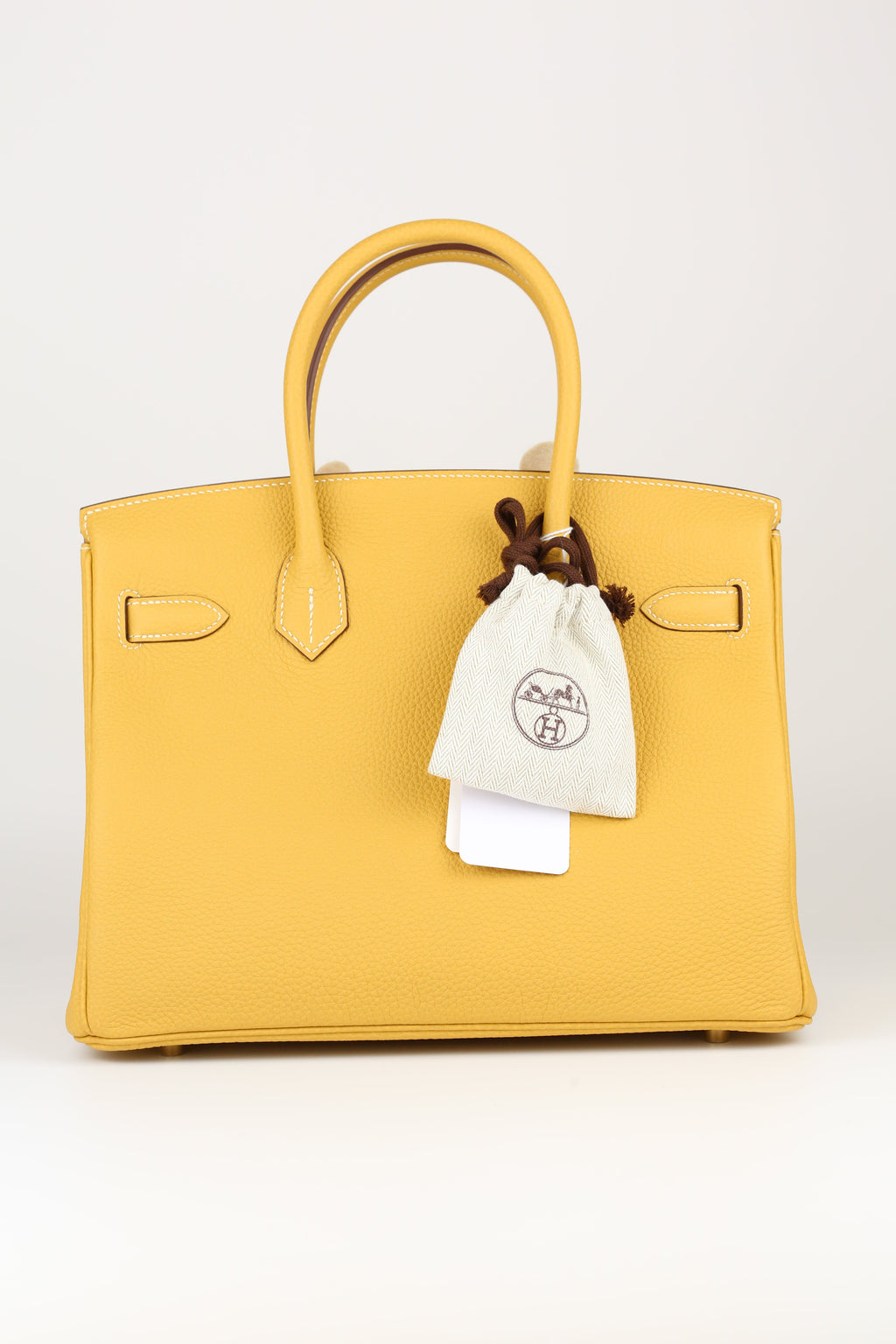 HERMÈS Box Birkin 30 Curry