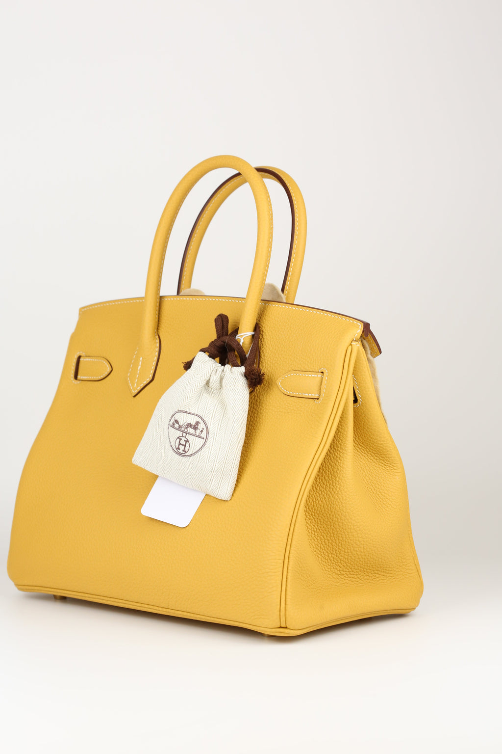 HERMÈS Box Birkin 30 Curry