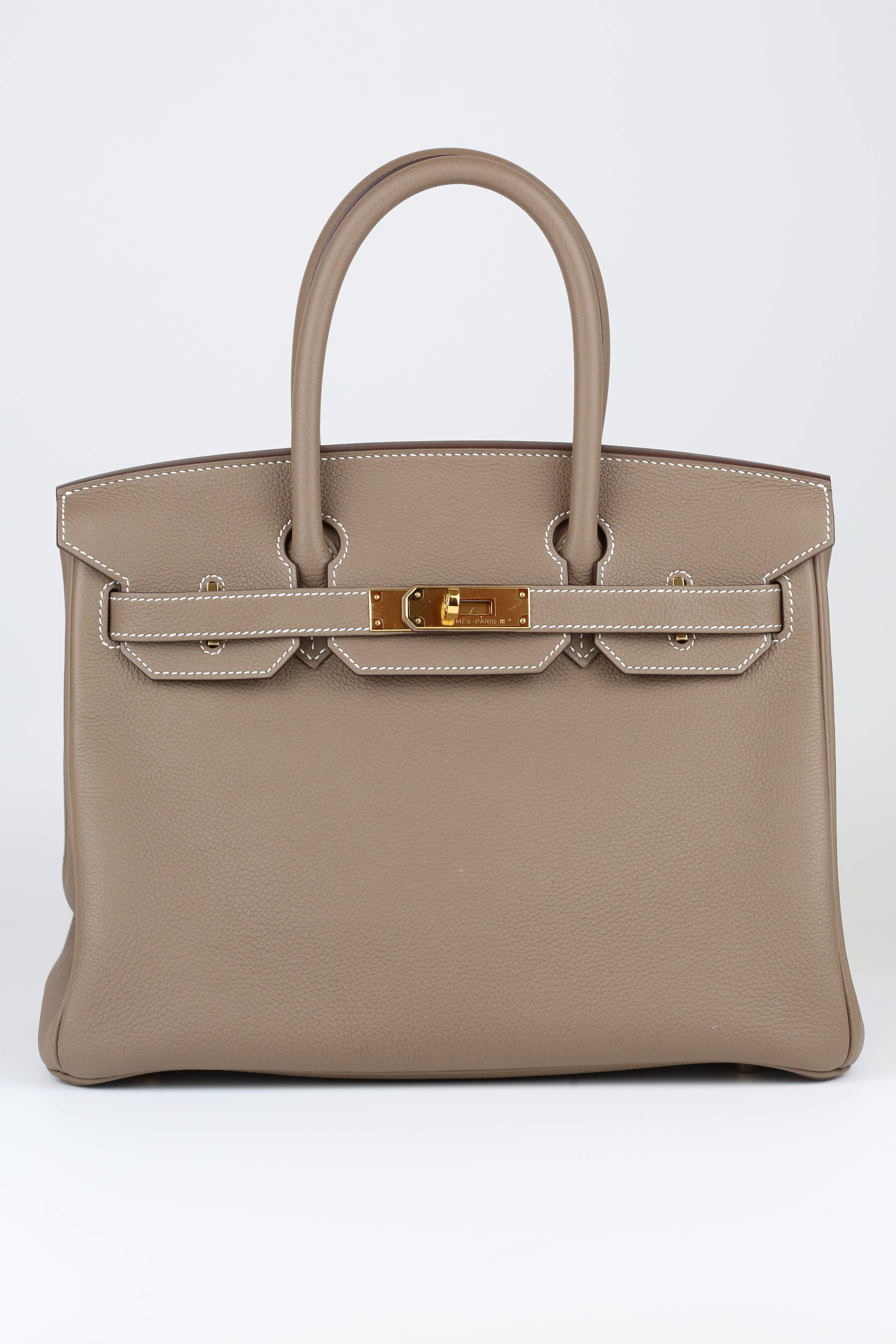 HERMÈS Togo Birkin  30 Etoupe