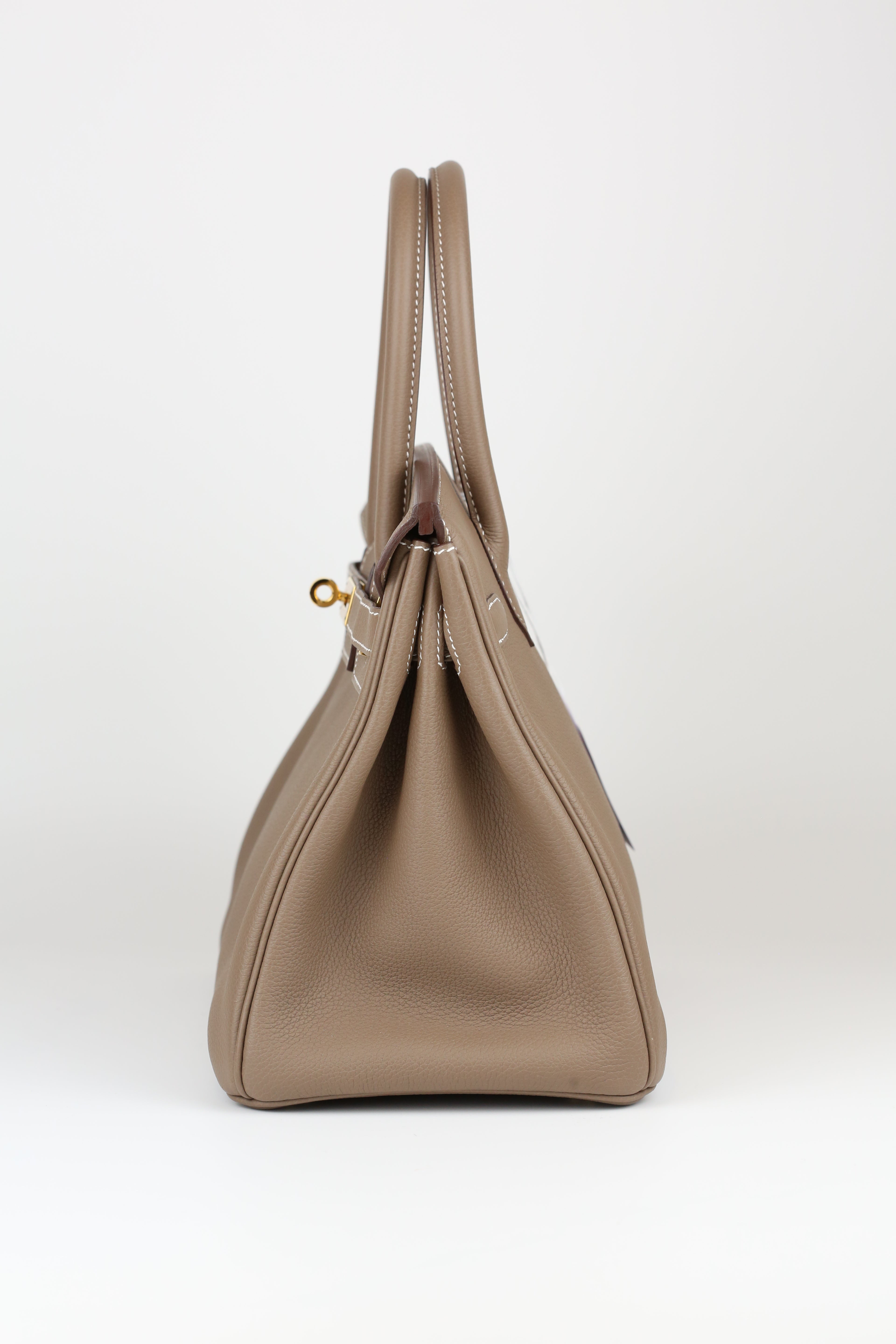 HERMÈS Togo Birkin  30 Etoupe