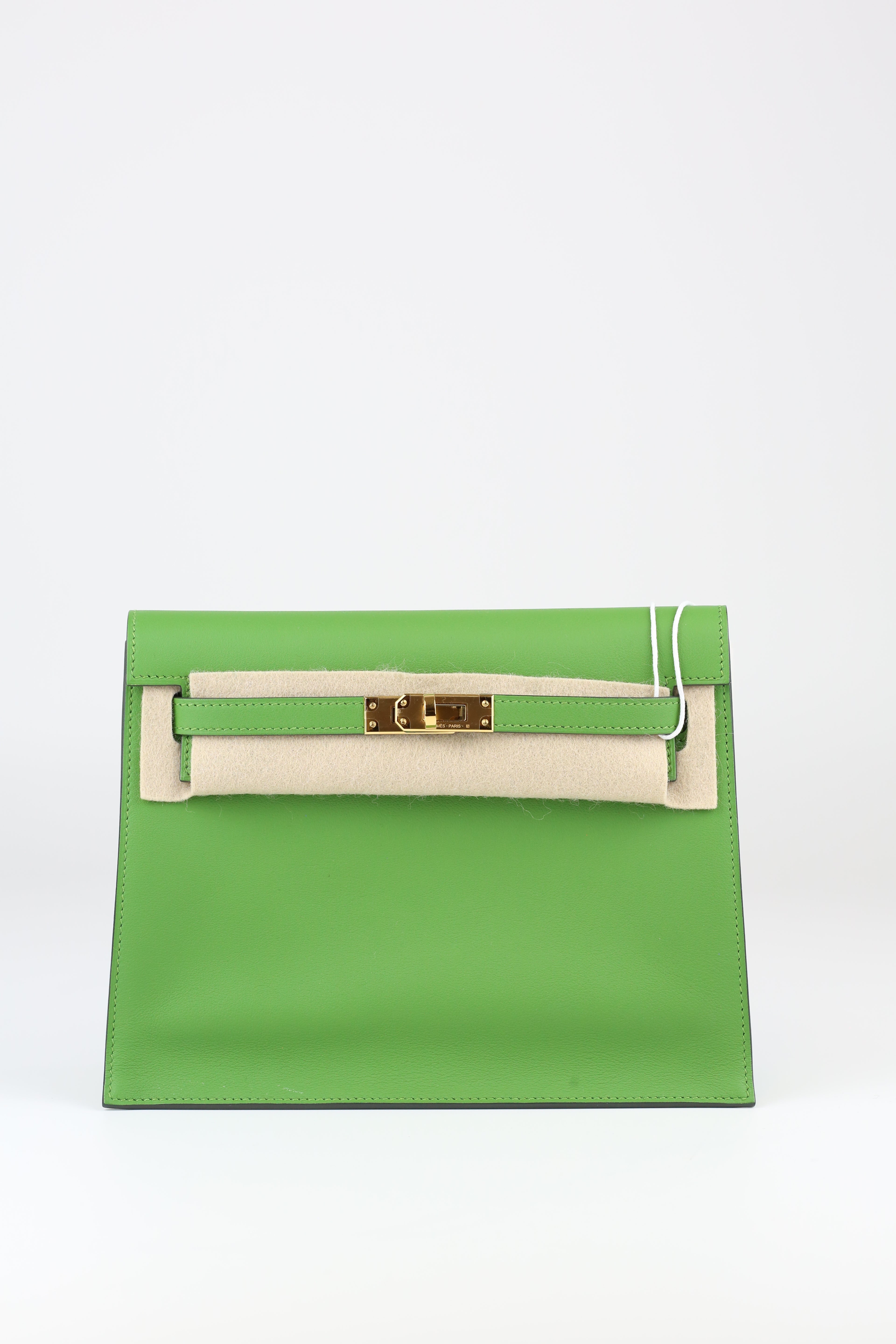HERMÈS swift Kelly Danse Vert Yucca