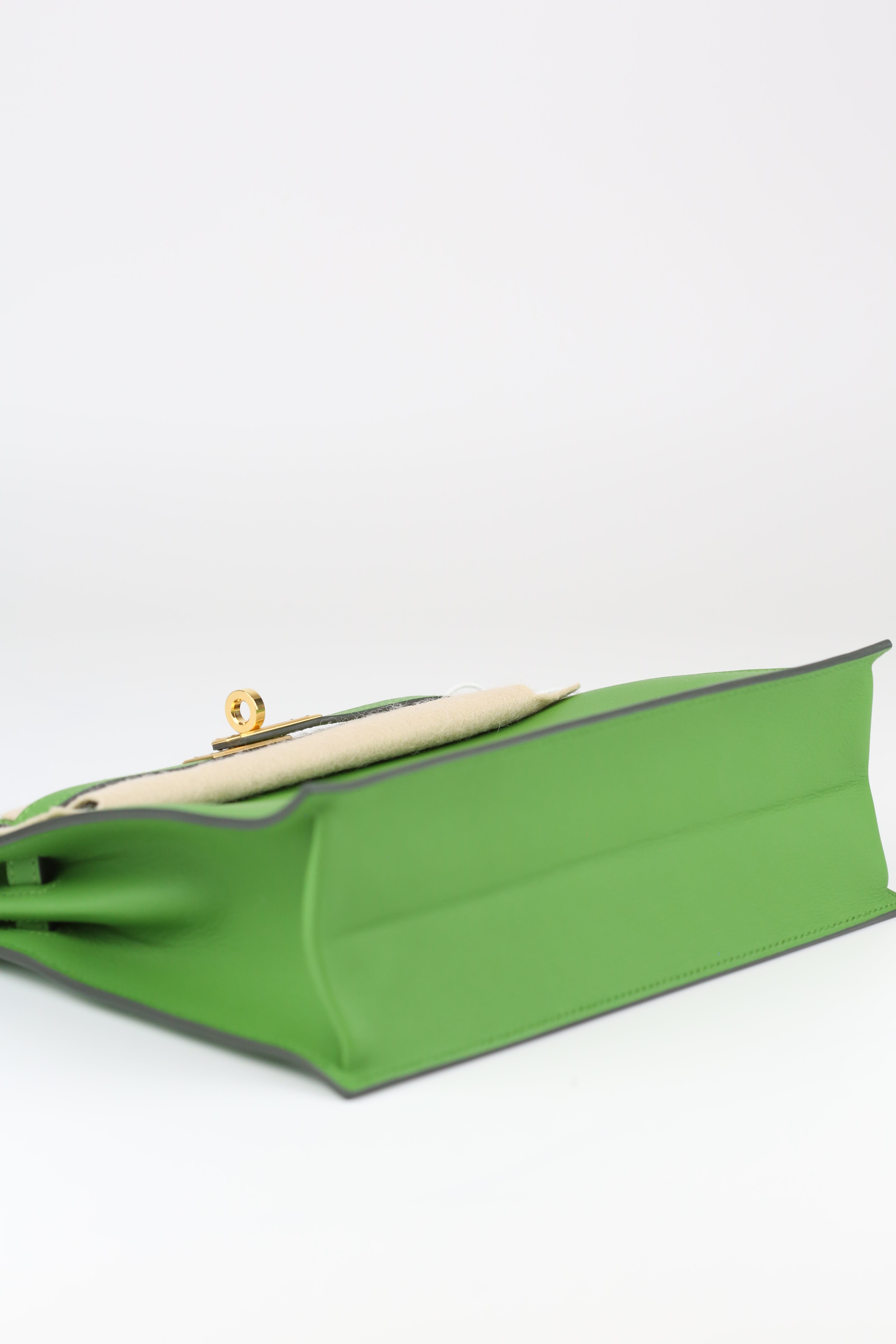 HERMÈS swift Kelly Danse Vert Yucca
