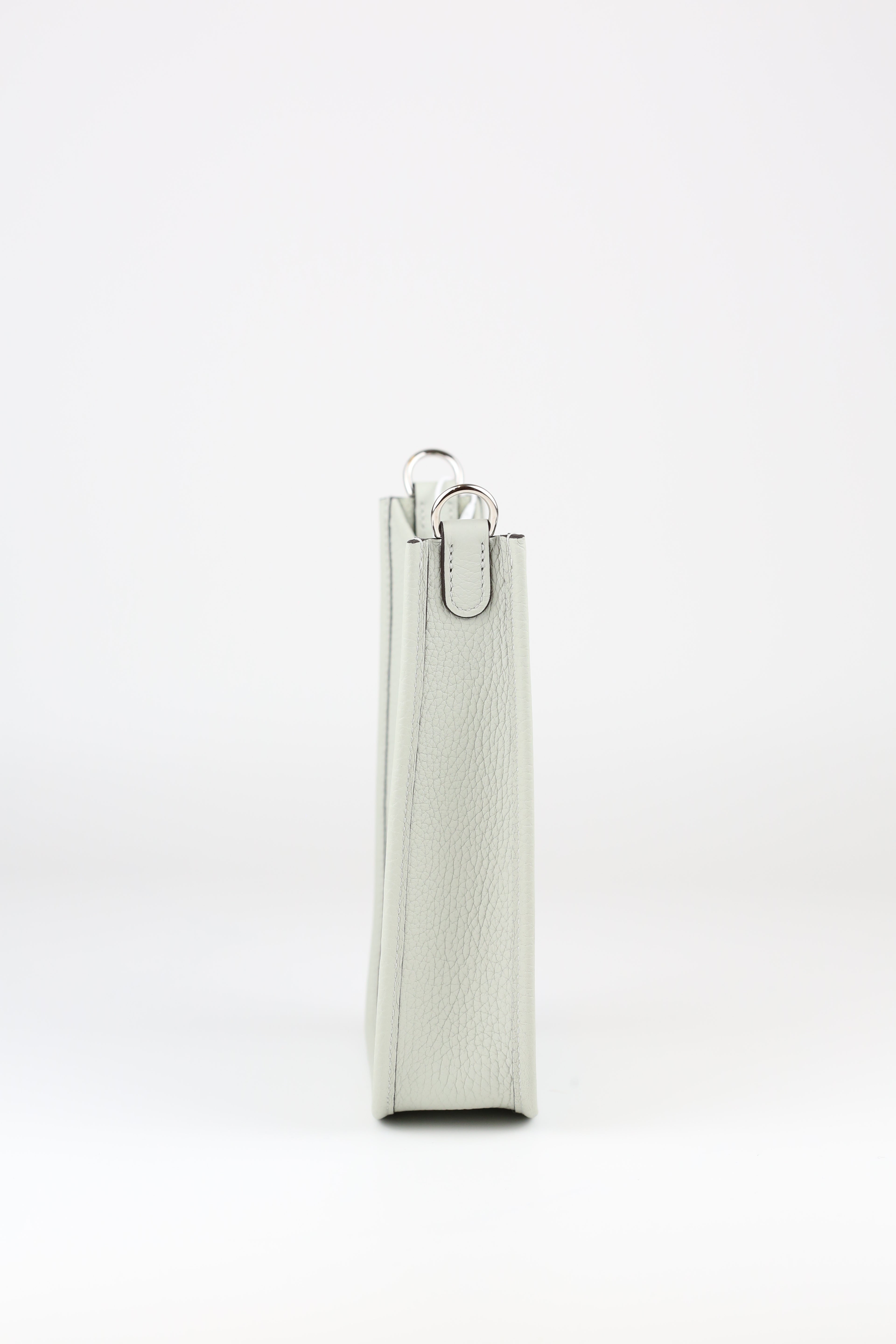 HERMÈS Mini Evelyne Gris Neve