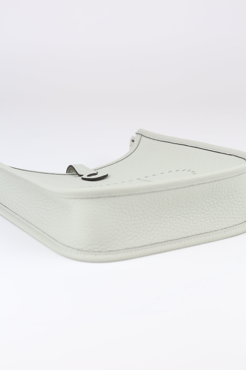 HERMÈS Mini Evelyne Gris Neve