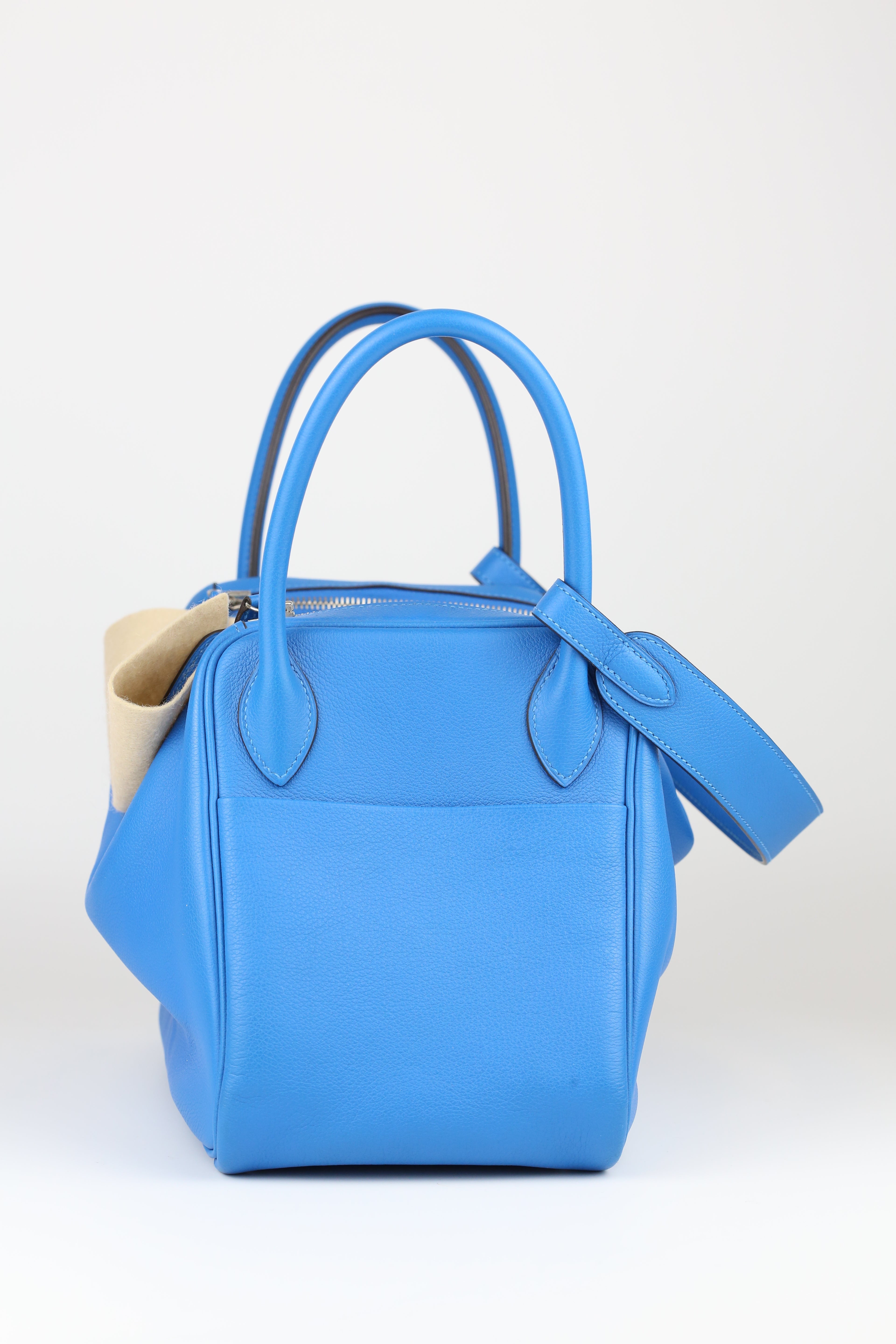 HERMÈS Bleu Hydra Lindy30