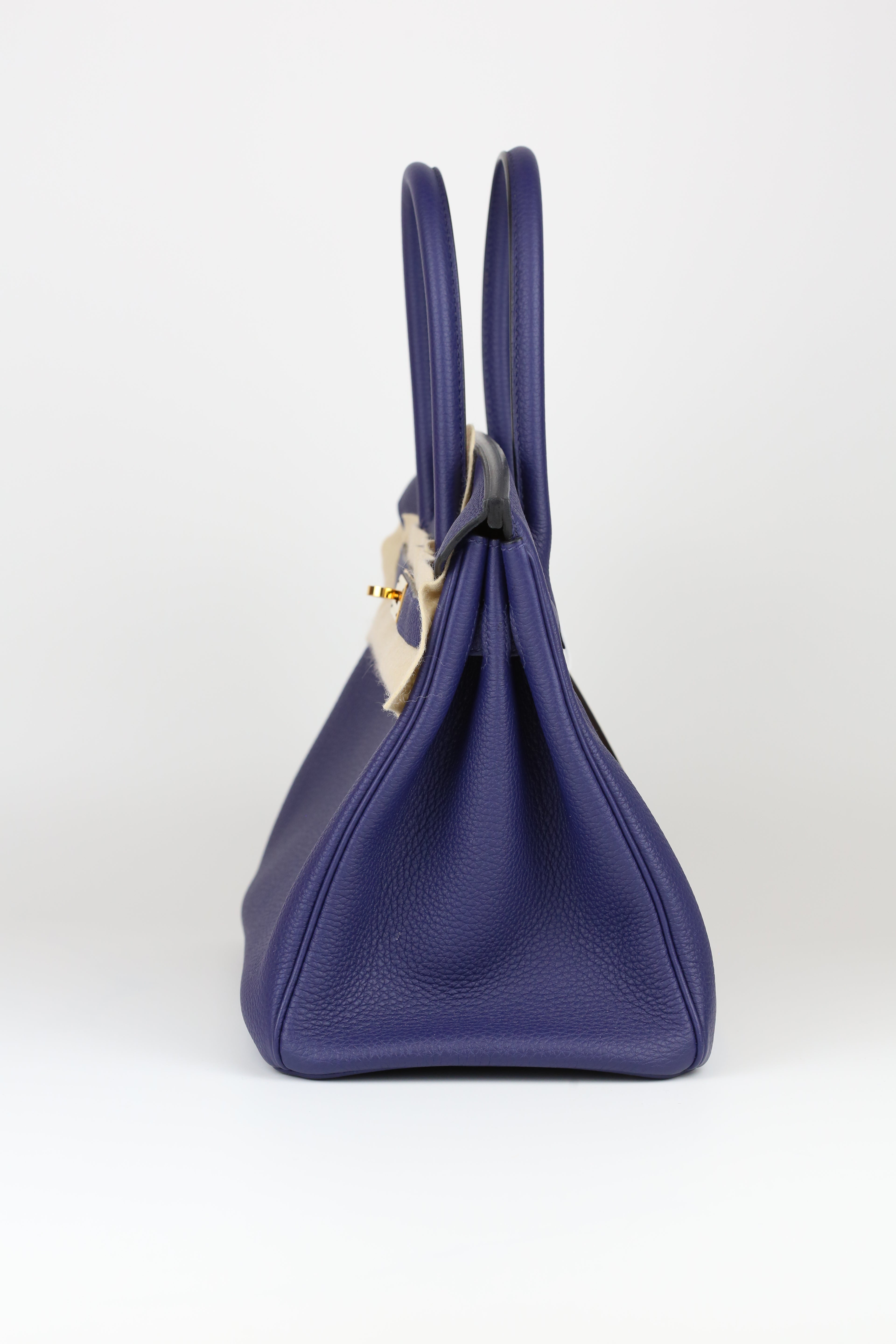 HERMÈS Birkin 30 Bleu Encre