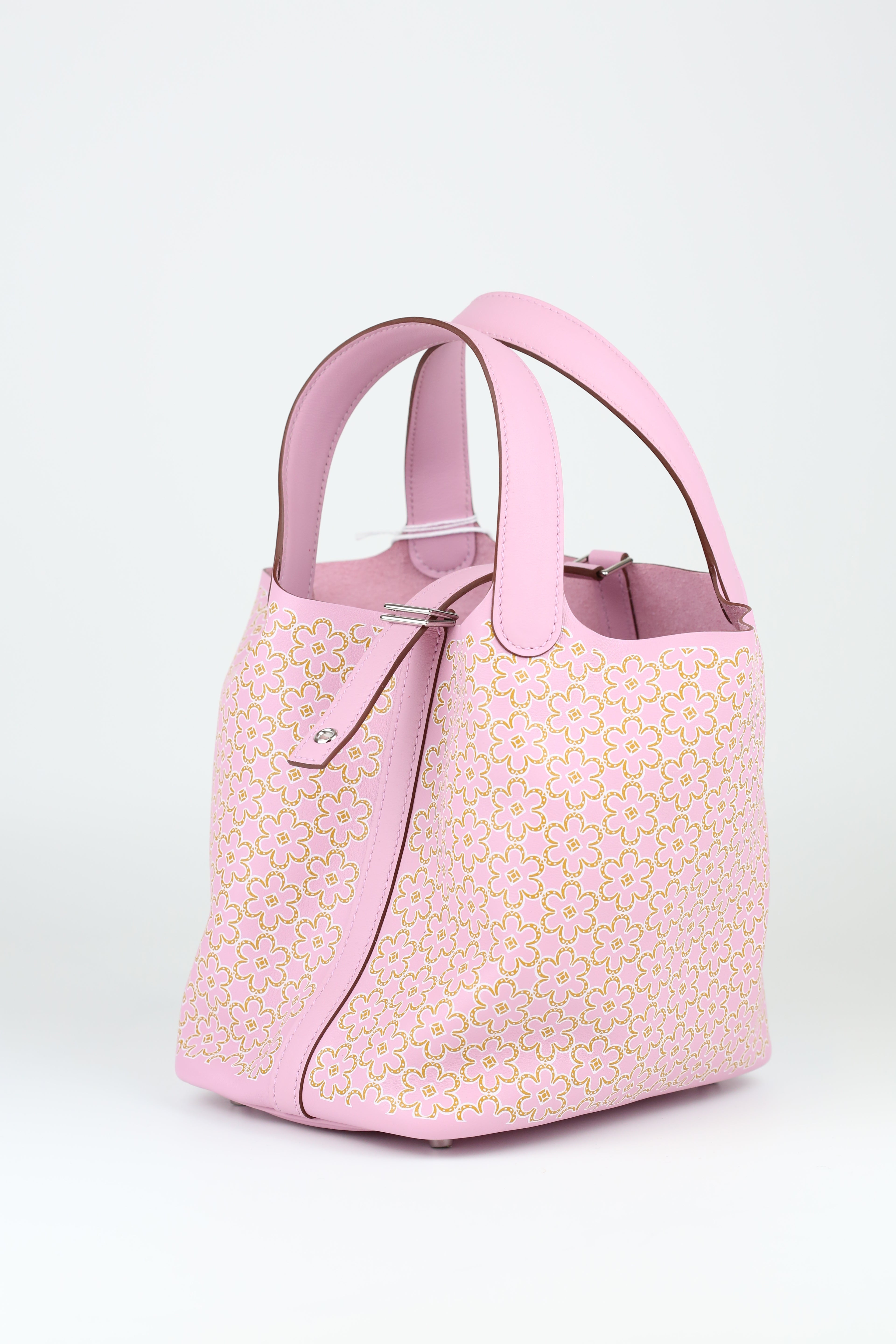 HERMÈS Lucky Daisy Picotin 18
