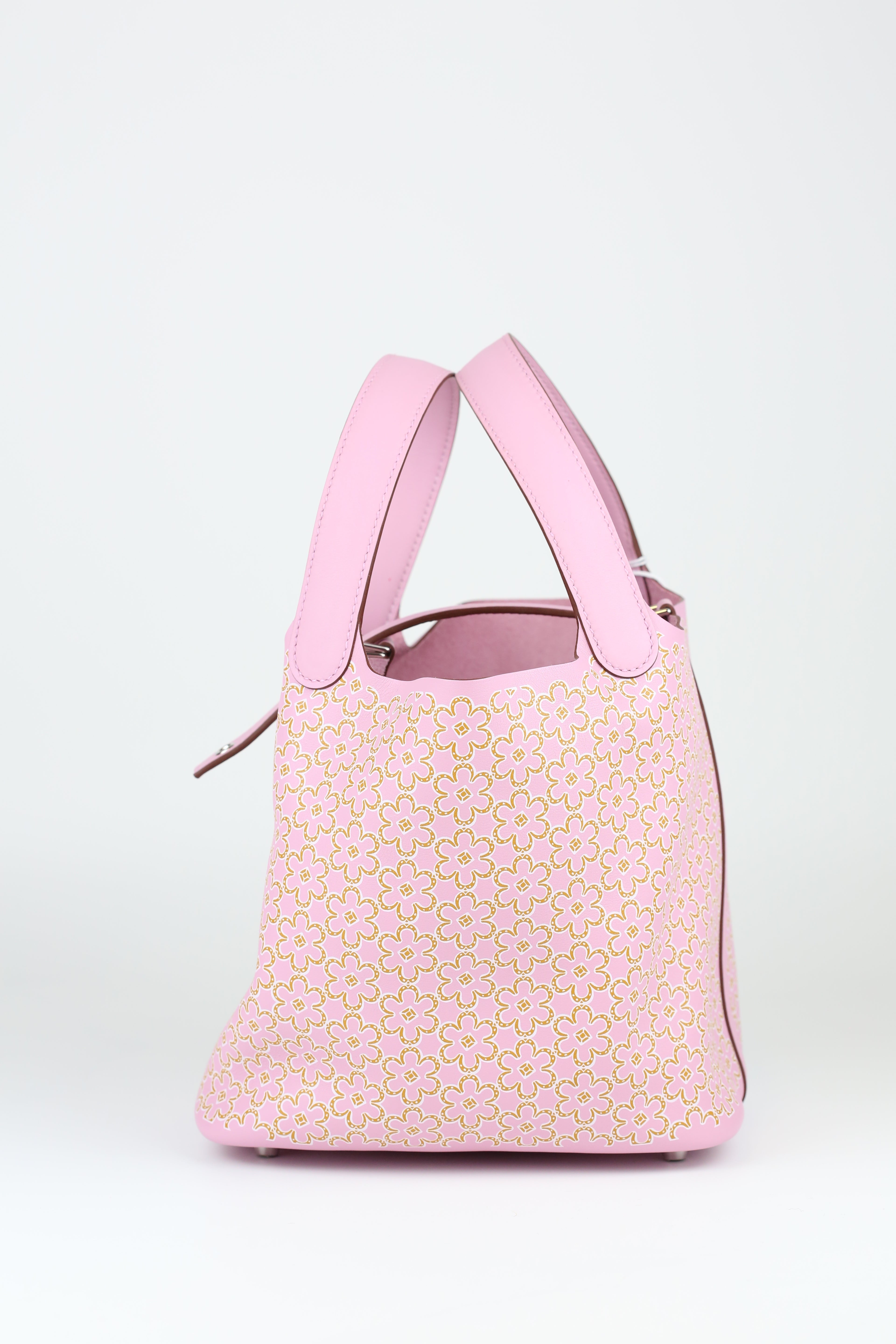 HERMÈS Lucky Daisy Picotin 18